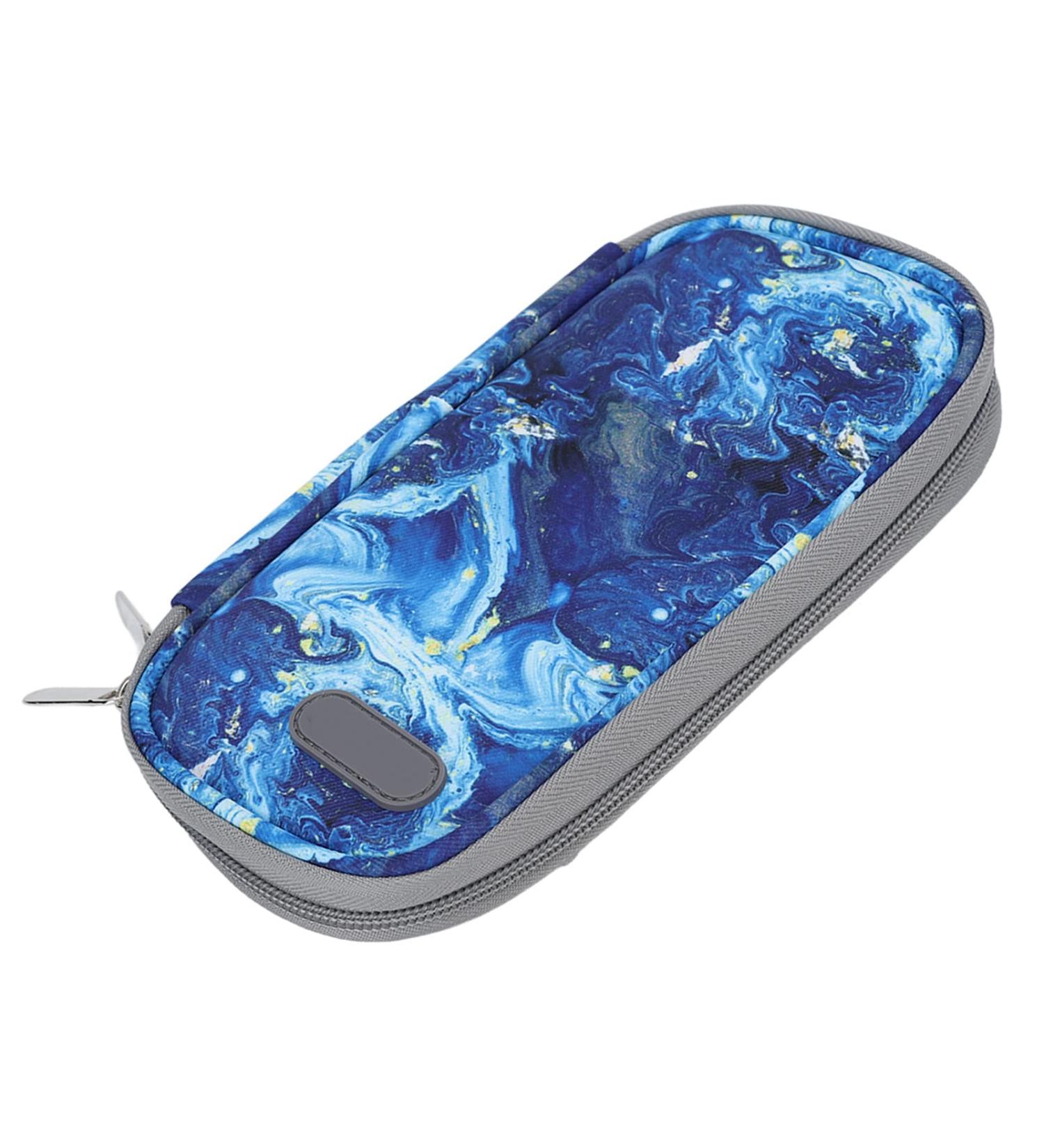 Insulin Cooler Travel Case | Lightweight Portable Medicine Cooling Bag - Blue - Buy Online on GoSupps.com