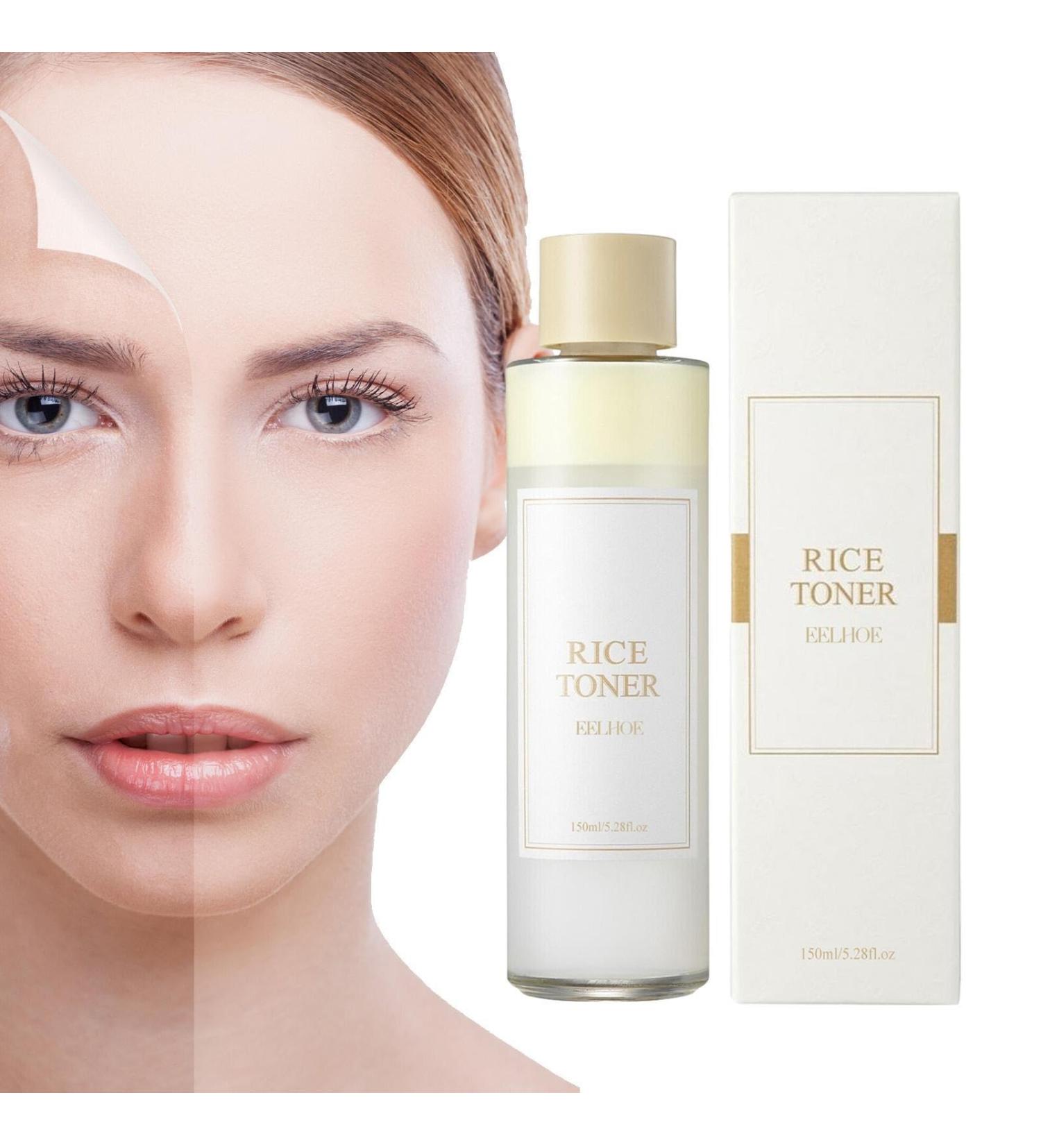 Komsoup Moisturizing Face Toner Rice Toner Vegan Moisturizing Rice Toner Beauty Toners Moisturizing Beauty Lotion Natural Moisturizer Rice Extracts-150 L - Buy Online on GoSupps.com