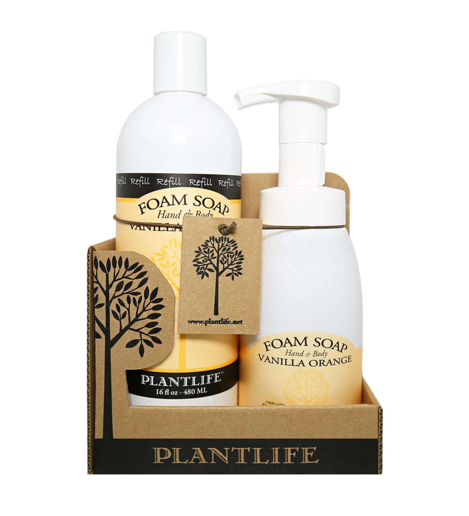 Value Set Vanilla Orange Foam Soap