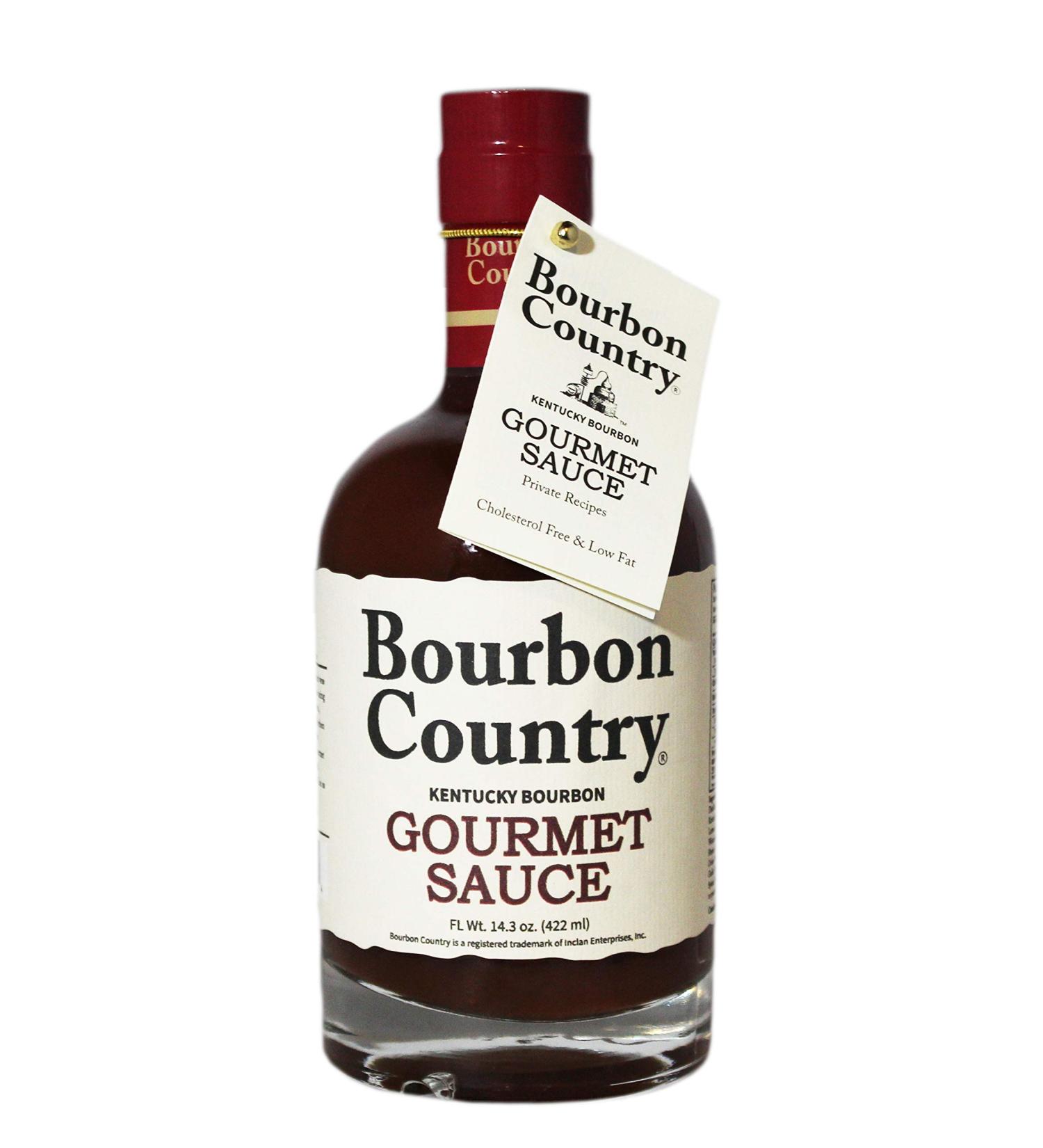 Bourbon Country Gourmet Sauce | Versatile Marinade for Stir-Fry and Cooking | Nappe Consistency | Ideal for Fish and Steak | 14.3 Oz - Buy Online on GoSupps.com