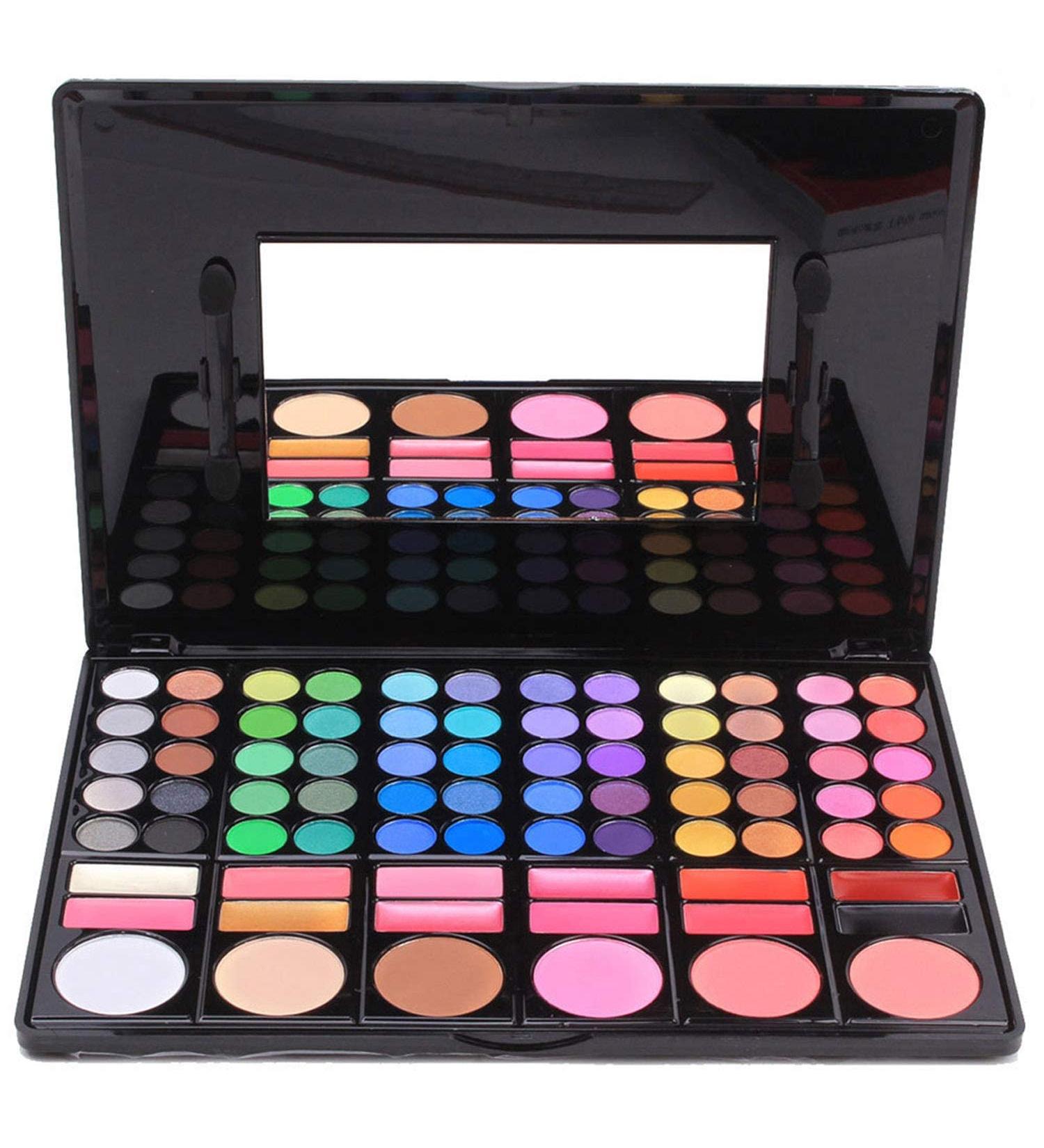 BrilliantDay 78 Colours Professional Eyeshadow Palette Set Kit#3 | High-Quality Makeup for Stunning Looks - Buy Online on GoSupps.com