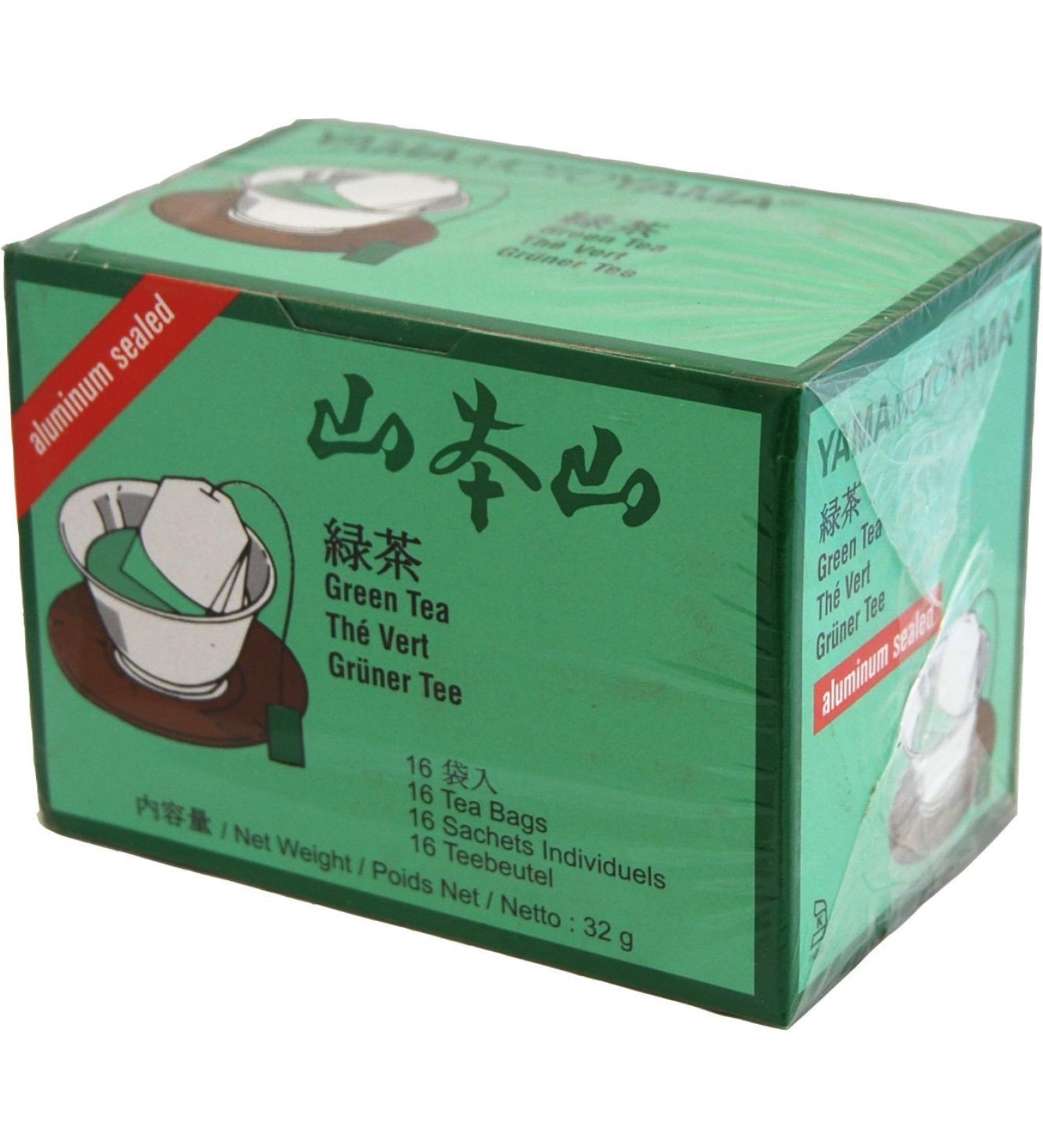 Yamamotoyama Green Tea 16-Count - Buy Online on GoSupps.com