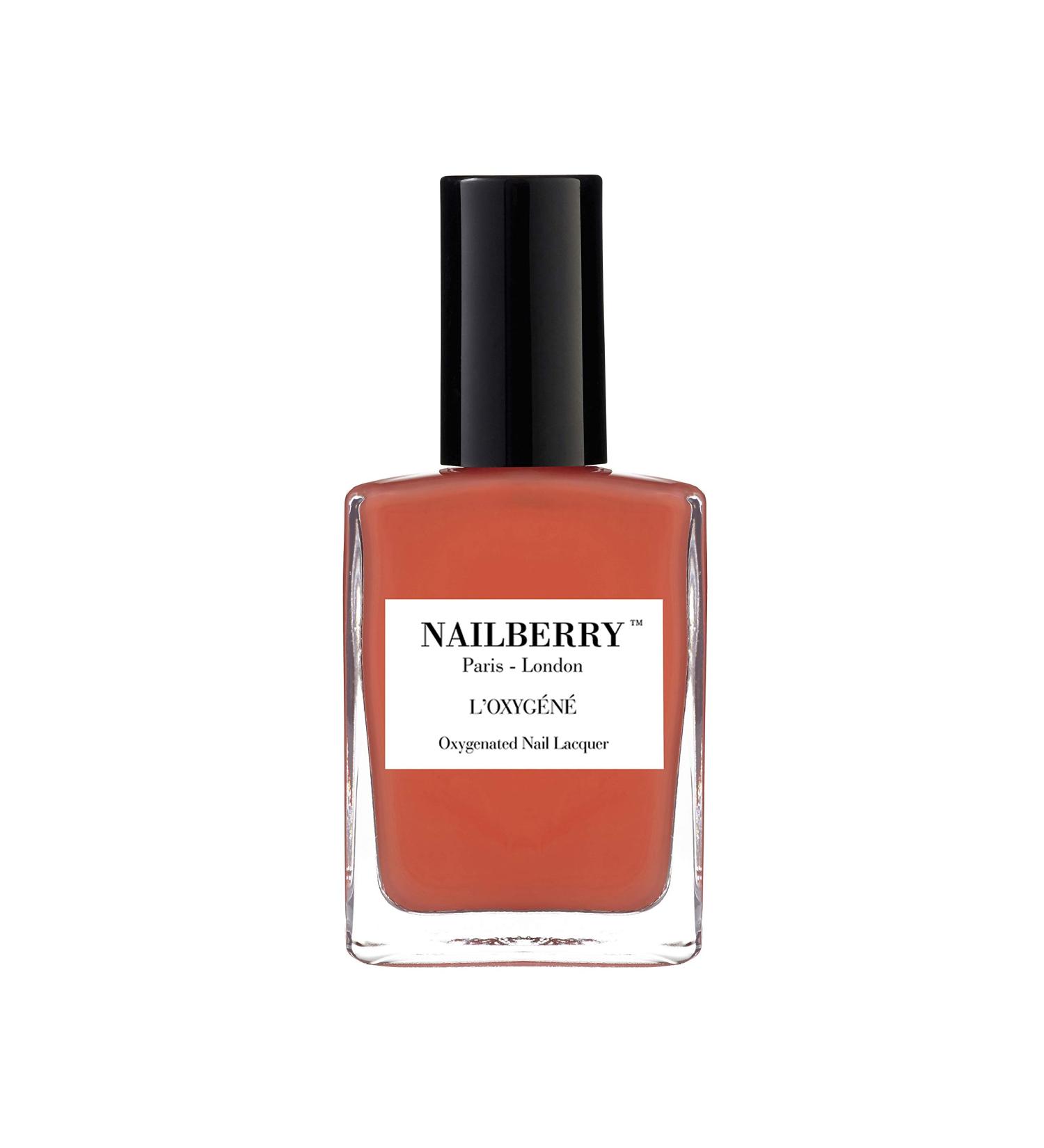 Nailberry L'Oxyg ne Nail Lacquer Decadence 15ml - Long Lasting Color | 12-Free, Vegan, Halal, Cruelty-Free | Gluten-Free Polish for Healthy Manicure - Buy Online on GoSupps.com