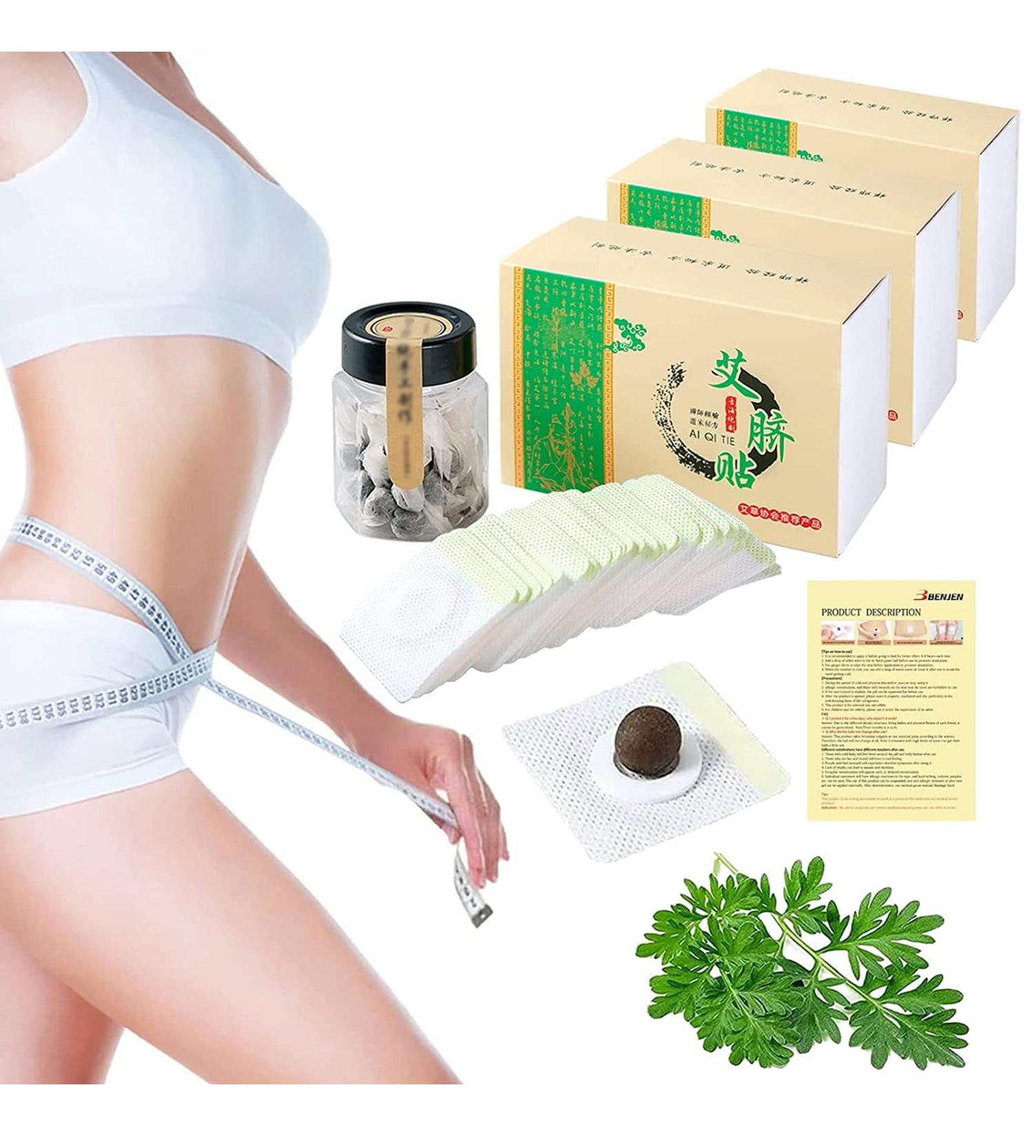 Natural Herbal Belly Stickers - 90PC Mugwort Navel Detox Stickers for International Shipping - Buy Online on GoSupps.com