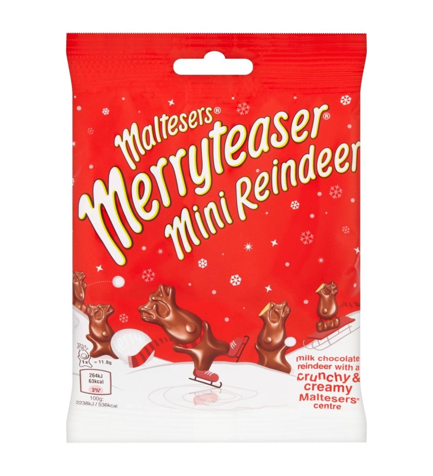 Maltesers Merryteaser Mini Reindeers 59g - Buy Online on GoSupps.com