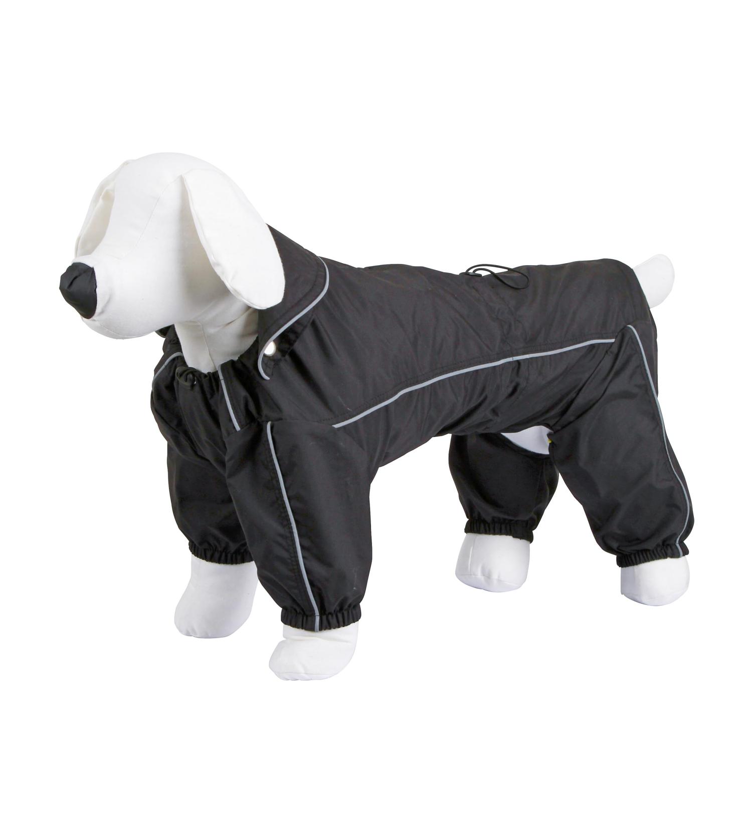 Kerbl Raincoat Manchester X-Large - Black | Durable Waterproof Dog Coat for All Weather | International Shipping Available - Buy Online on GoSupps.com
