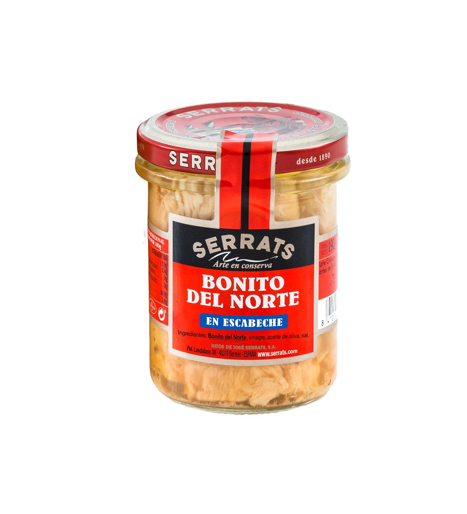 SERRATS 12 Stuks Pickled Bonito from the North of the Cantabrian Sea 190g - Buy Online on GoSupps.com