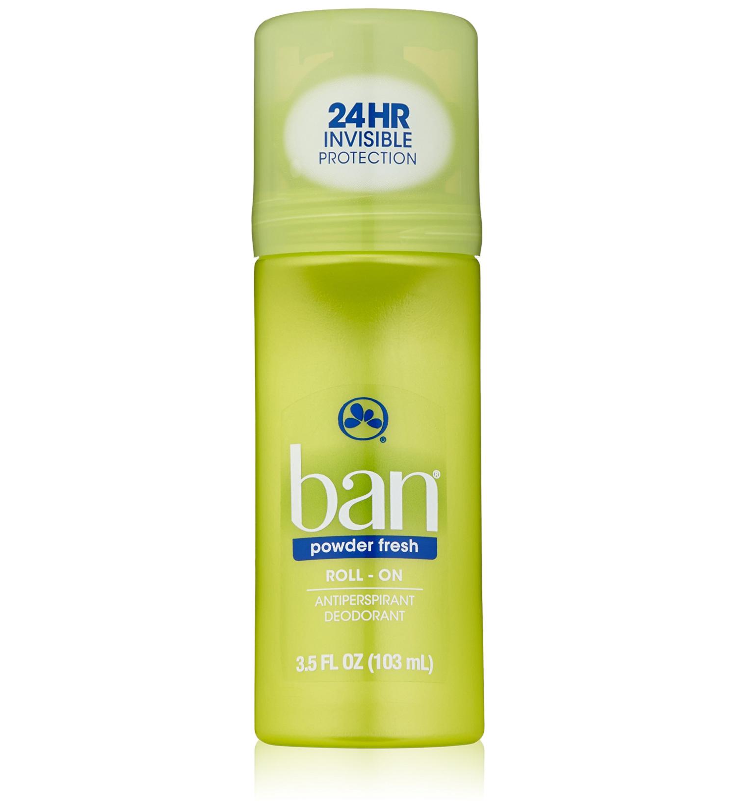 Buy Ban Roll-On Antiperspirant Deodorant Powder Fresh 3.5 oz (Pack of 3) - International Shipping Available - Buy Online on GoSupps.com