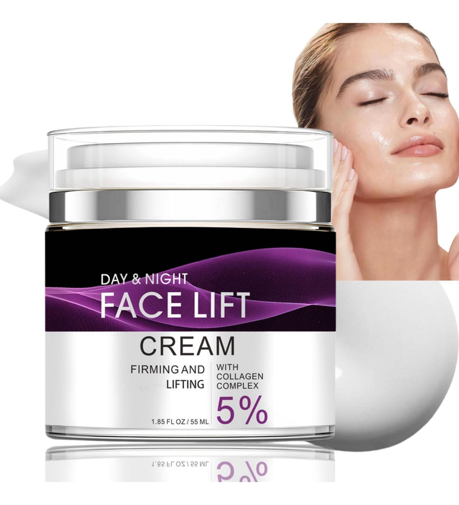 Face Lift Cream with Collagen Complex 5% Retinol Face Cream with Collagen Collagen Boost Face Moisturiser Retinol Night Cream for Women Anti Aging Firming Night Cream for Repair Serums Skincare - Buy Online on GoSupps.com