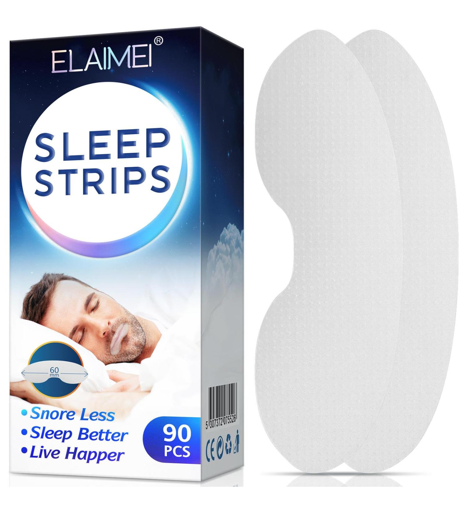 90 PCS Mouth Tape for Snoring Prevention and Improved Sleep Quality - Buy Online on GoSupps.com