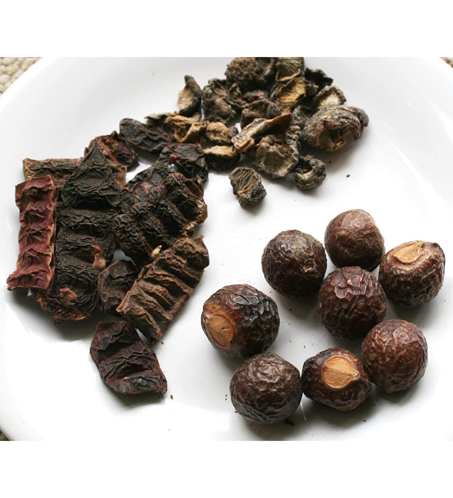 Buy Satisfactory Nation 200g Amla Reetha Shikakai Soapnut - Natural Hair Care Solutions | Fast International Shipping - Buy Online on GoSupps.com