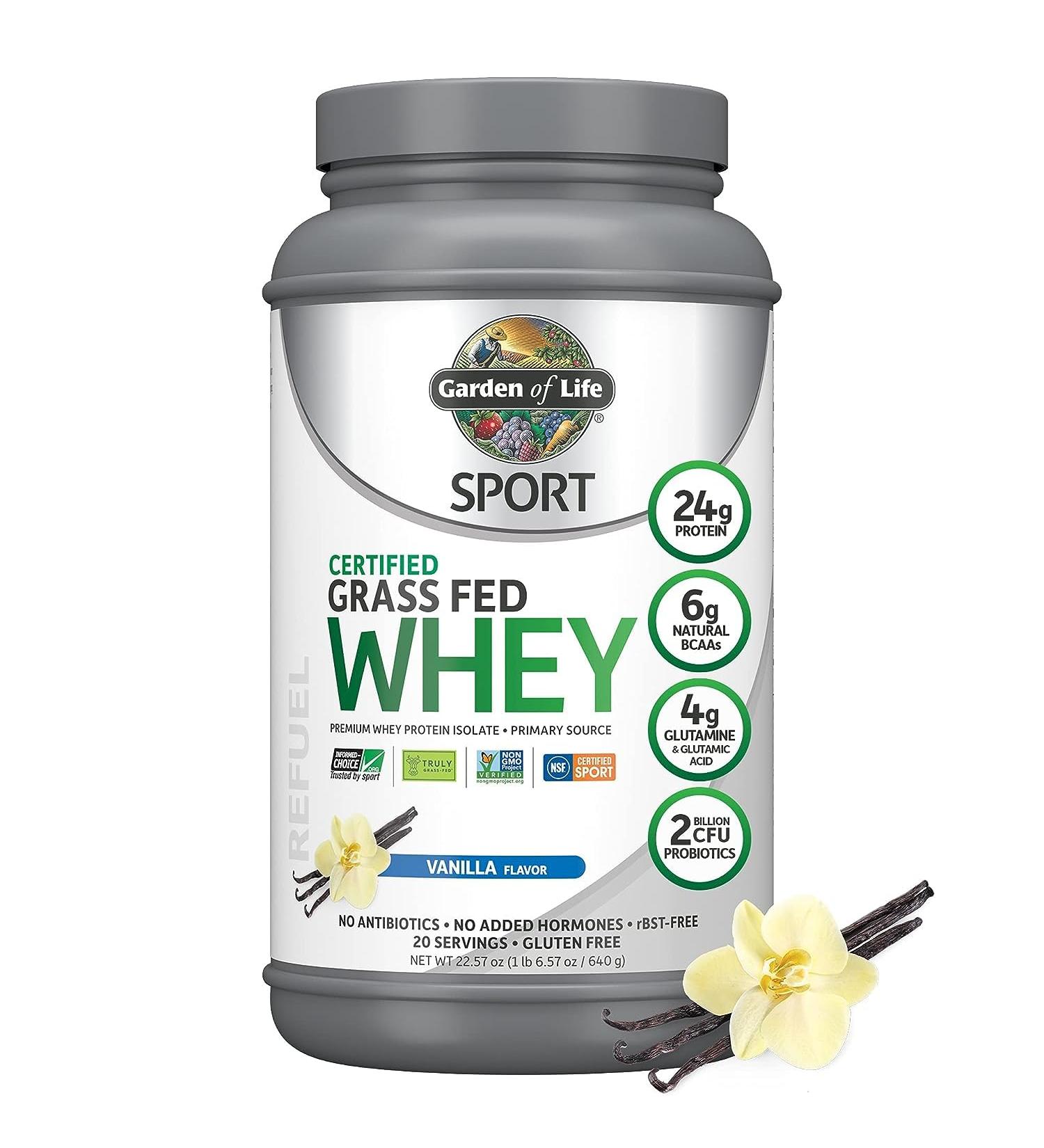 Buy Garden of Life Vanilla Sport Whey Protein 640g - Premium International Shipping - Buy Online on GoSupps.com
