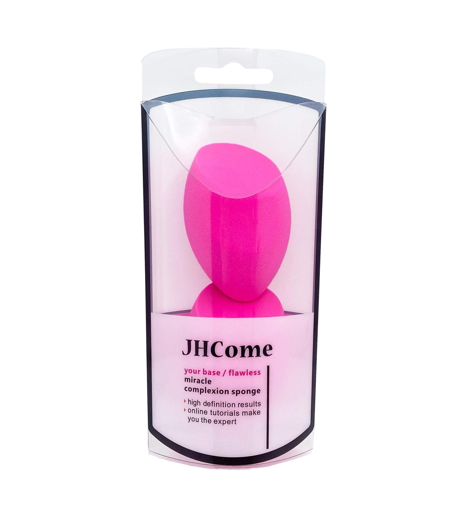 2 Pack Pink Makeup Sponges Set - Revolutionary Foam Technology for Smooth & Flawless Finish - Ideal for Foundations, Liquid Creams, and Powders - Women and Girls - Buy Online on GoSupps.com