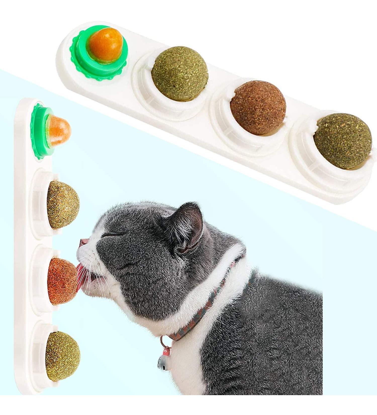 STARROAD-TIM Rotatable Edible Catnip Balls Toy for Cats - Natural & Healthy - Buy Online on GoSupps.com
