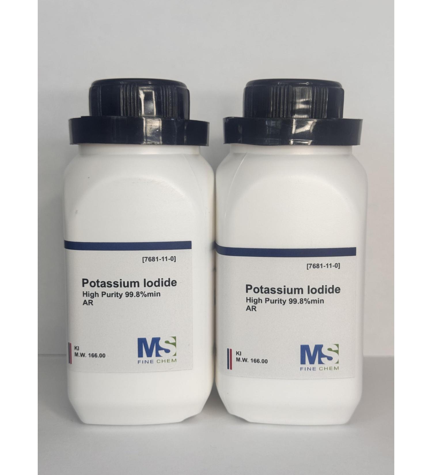 Potassium Iodide High Purity Crystals/Powder 200 Grams (2x100 Grams)