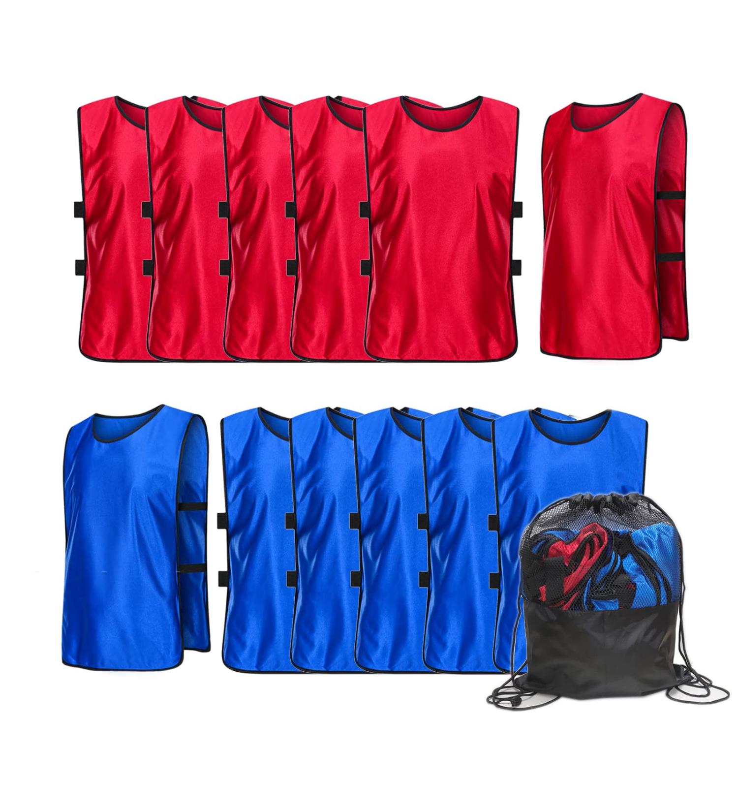 ZIXINZIYI Scrimmage Team Practice Vests Pinnies Jerseys for Adult Youth Sports Basketball Soccer  Football Volleyball Medium - Buy Online on GoSupps.com