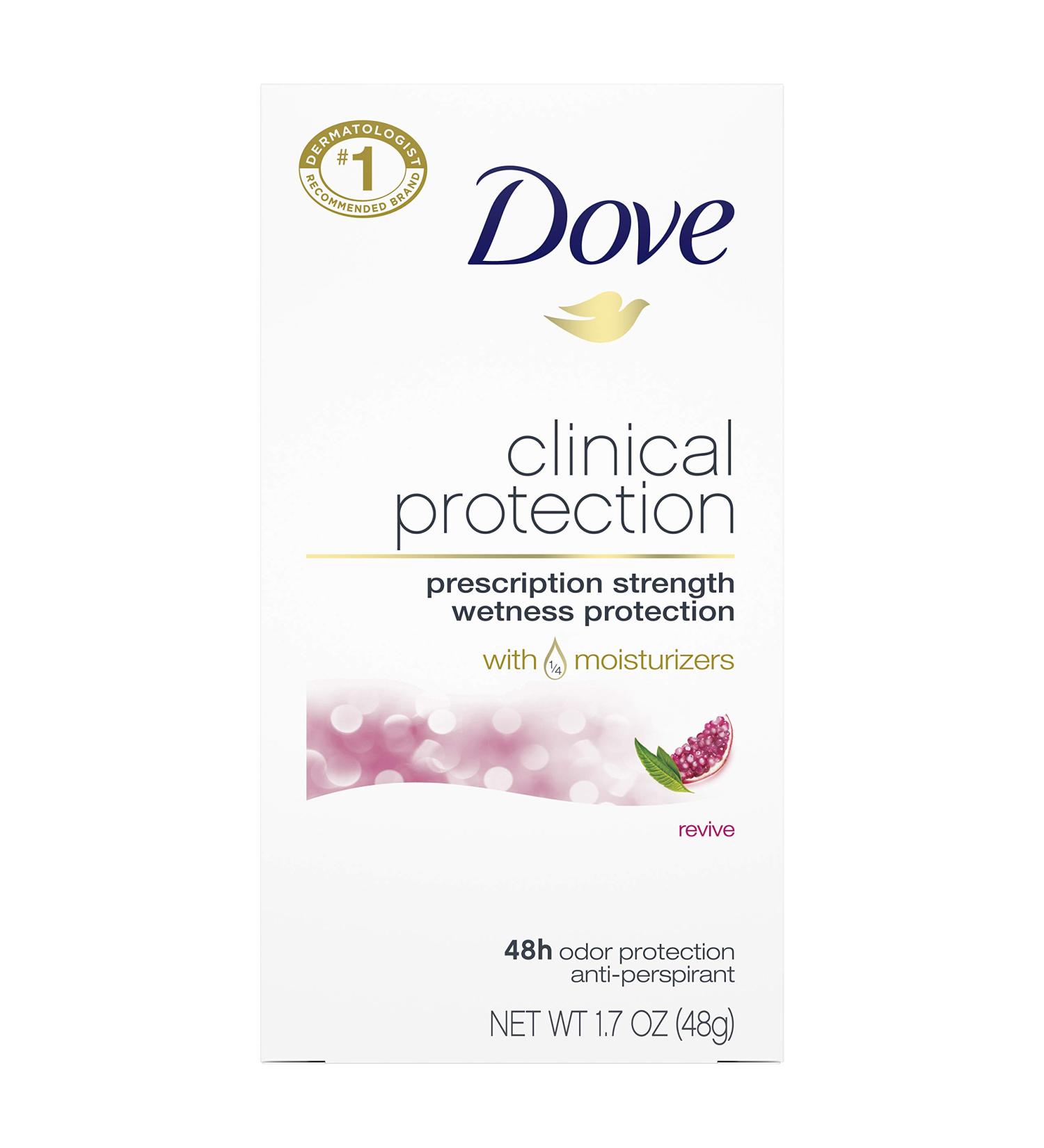 Dove Clinical Protection Revive Antiperspirant Deodorant 1.7 oz - Buy Online on GoSupps.com