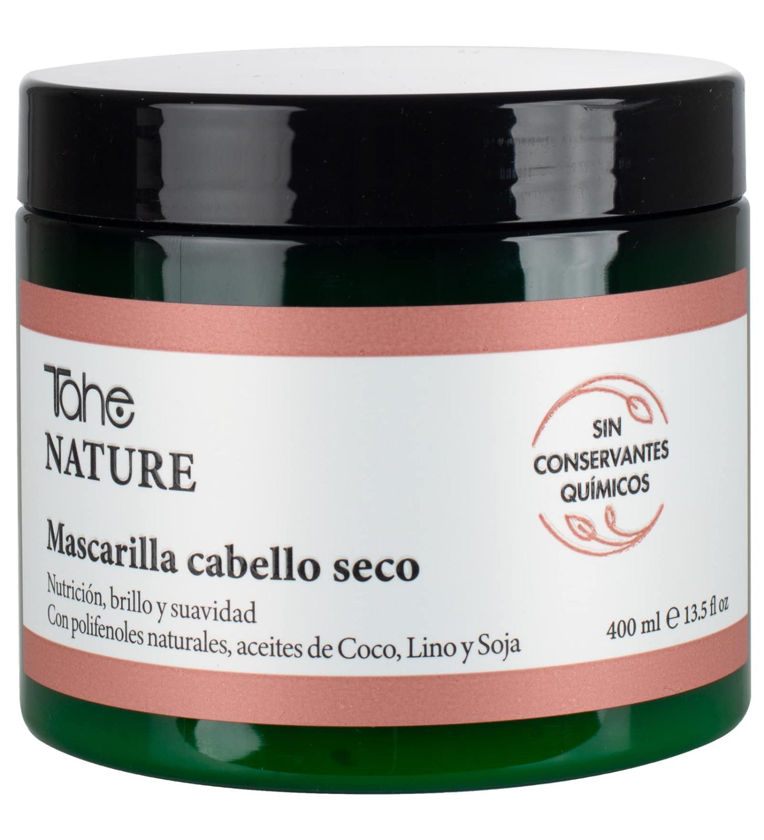 Tahe Nature Mask for dry hair Nature that provides nutrition shine and softness 400 ml - Buy Online on GoSupps.com