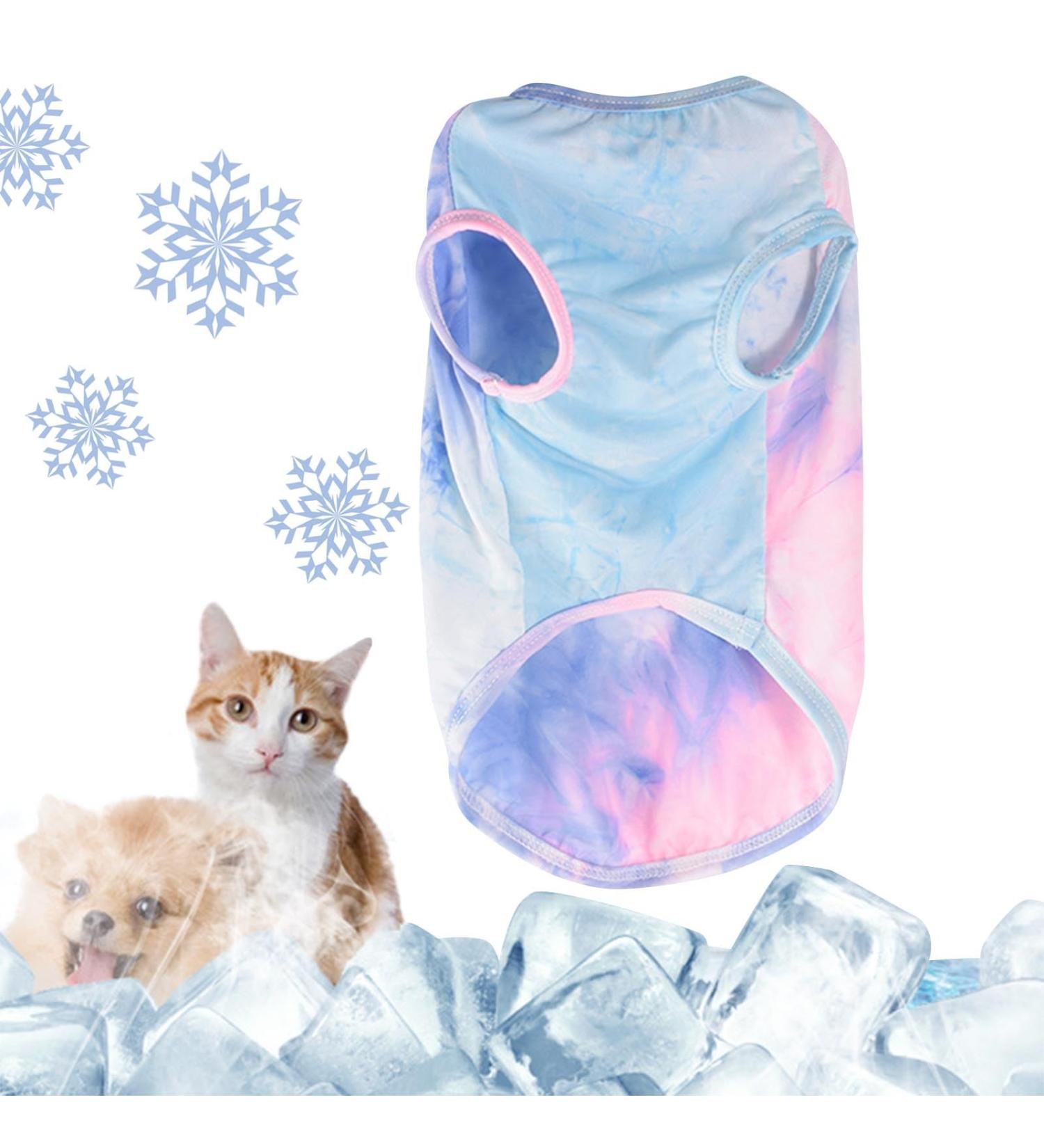 Winmany Cooling Vest for Dogs - Summer Sleeveless T-Shirt Tank Top | Quick Drying Sun Protection | Pet Outfit for Small Medium & Large Dogs - Buy Online on GoSupps.com