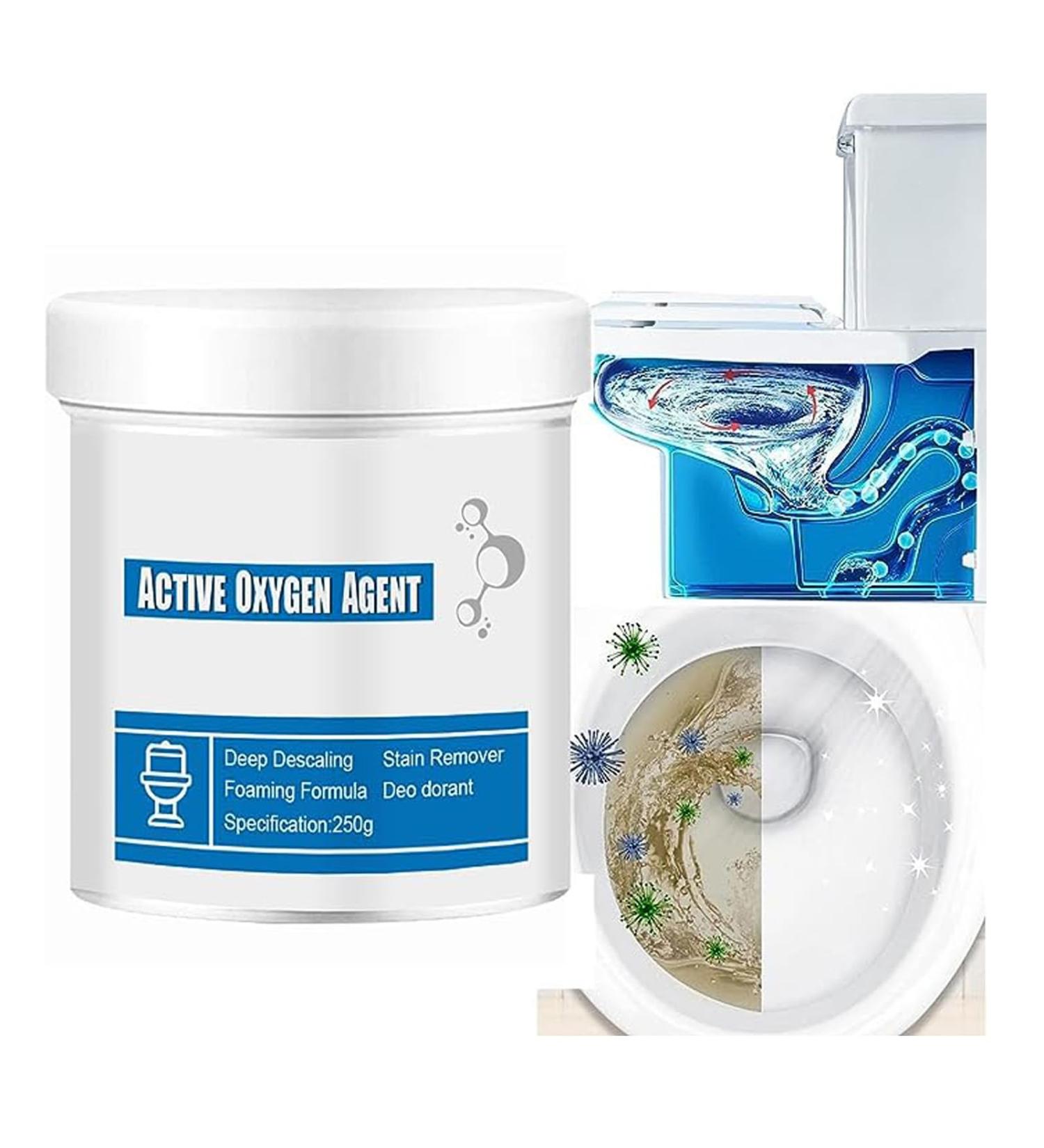 Fizzy Foam Toilet Cleaner 250g Splash Toilet Cleaner Foaming Powder Powerful Pipe Dredging Agent Splash Toilet Cleaner Foam Powder Easy to Help You Solve in Toilet Cleaning (1PC) - Buy Online on GoSupps.com