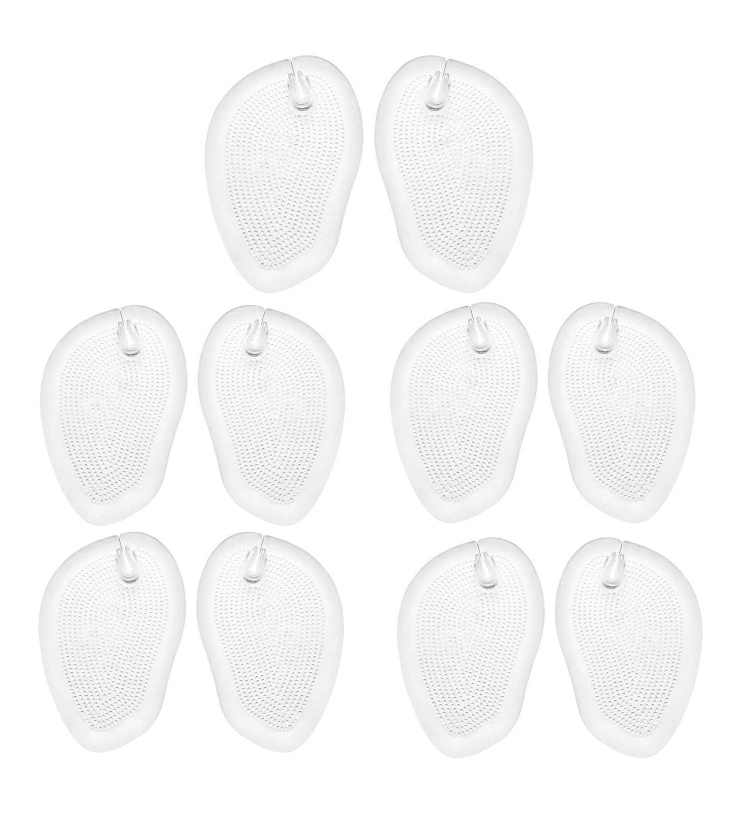 Toe Protection Pillow Flip-Flop Sandals | Silicone Toe Separators & Pads - 5 Pairs for Pain Relief & Comfort - Buy Online on GoSupps.com