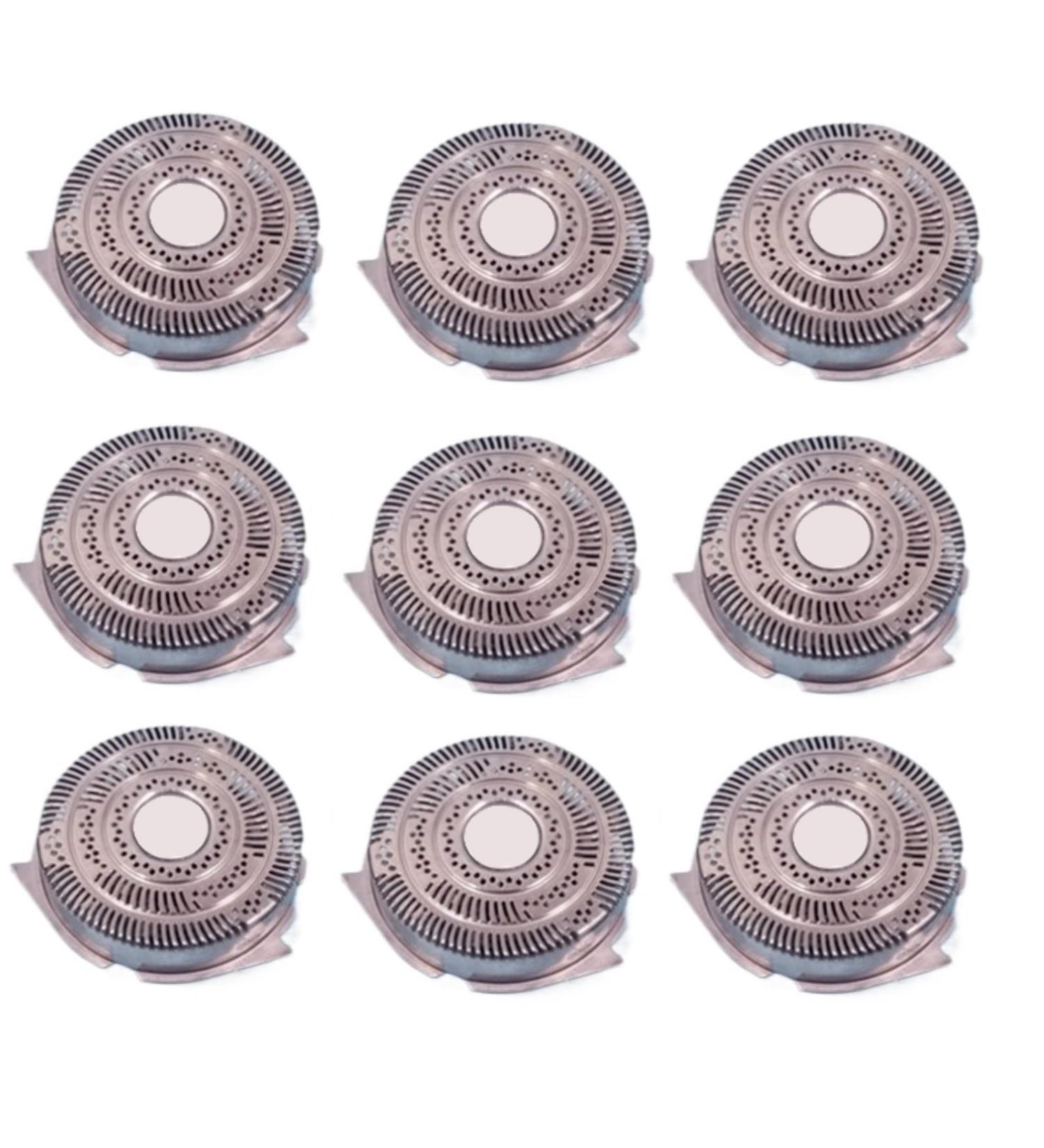 T te De Rechange For Rasoir Philips Compatible Avec Les Mod les HQ9 AT751 HQ8240 HQ8250 HQ9070 HQ9160 HQ9170 HQ9190 Accessoires De Rasage(9pcs) - Buy Online on GoSupps.com