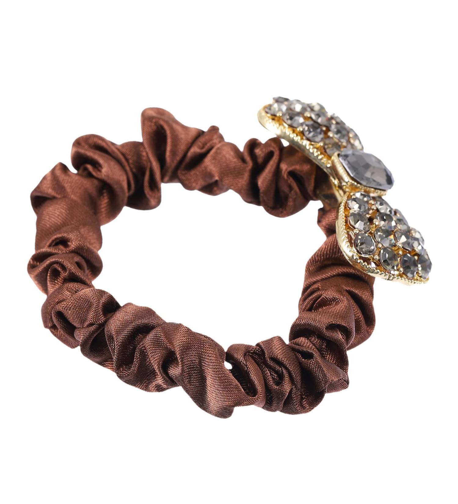 Beavorty Hair Ring Hair Ties with Bows Rhinestone Headbands for Women Dreadlock Hair Tie Crystal Hair Rope Fashion Elestic Hairbands Vintage Hair Bow Women Headwear Women Scrunchies Miss - Buy Online on GoSupps.com