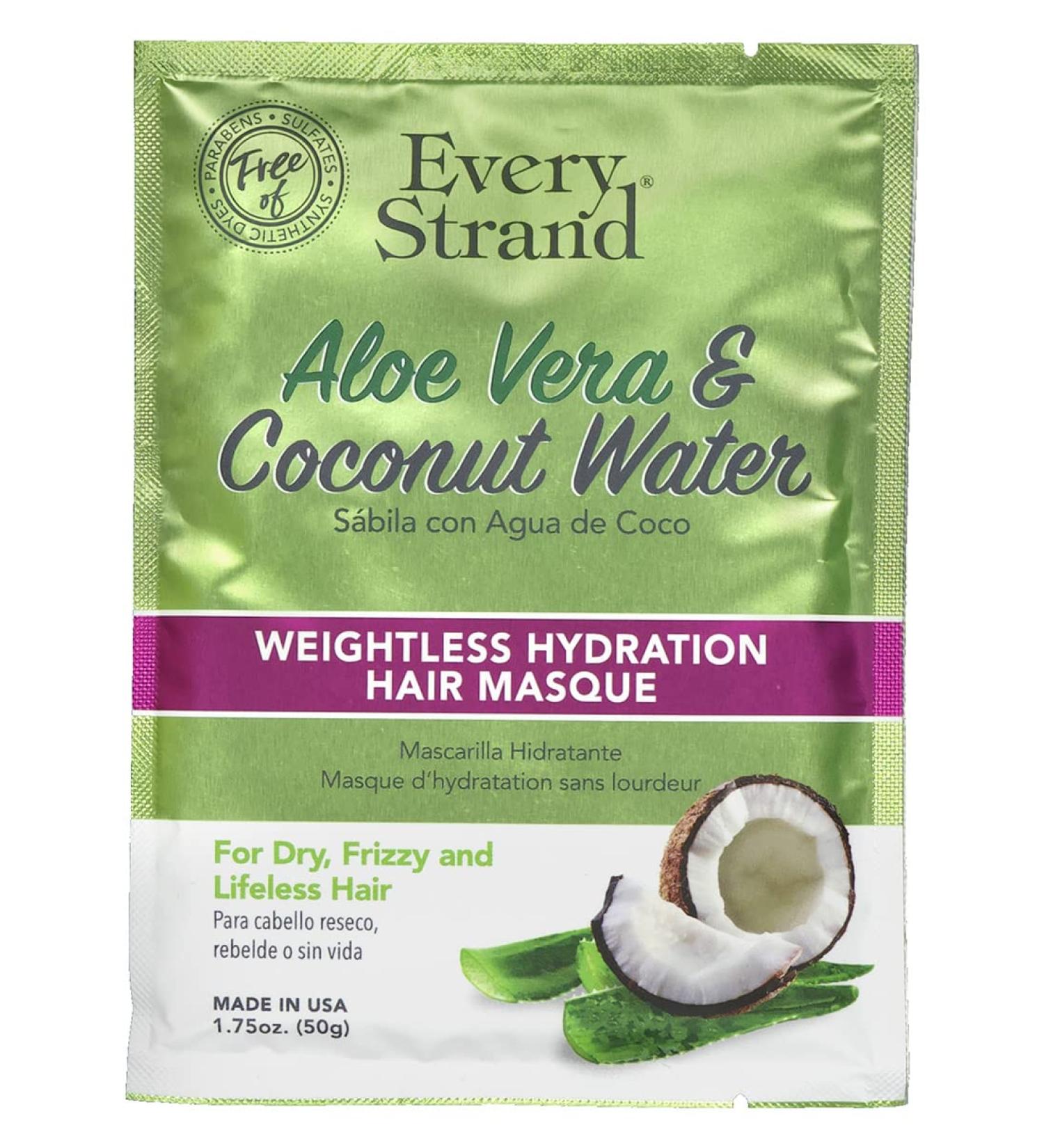 Every Strand Aloe Vera Treatment 1.75 Oz - Hydrating Hair Care for Healthier Locks | Shop Internationally - Buy Online on GoSupps.com