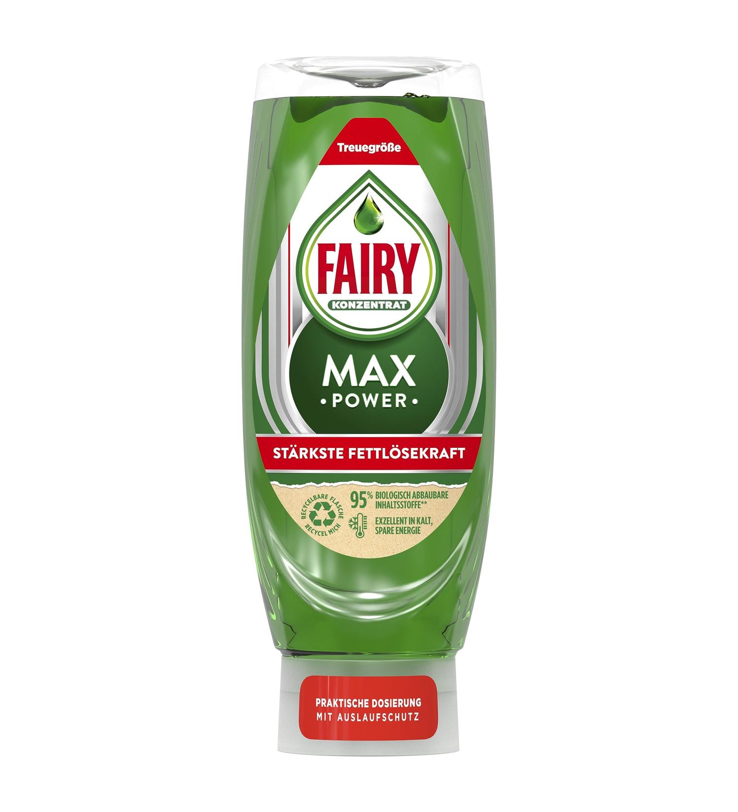 Buy Fairy Max Power Original Detergent 660ml - Powerful Grease Removal & Clean Dishes | Effective Dishwashing Solution - Buy Online on GoSupps.com