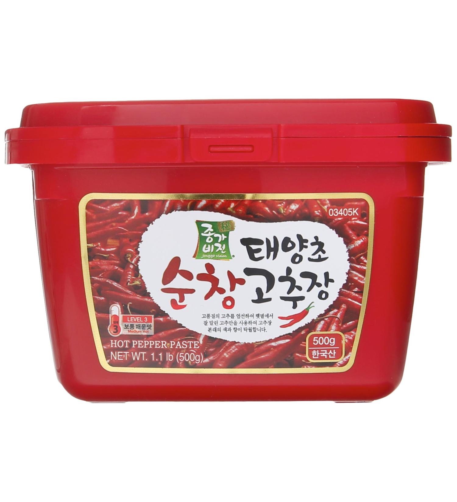Jonga Vision Hot Pepper Paste  1.1 Pound - Buy Online on GoSupps.com