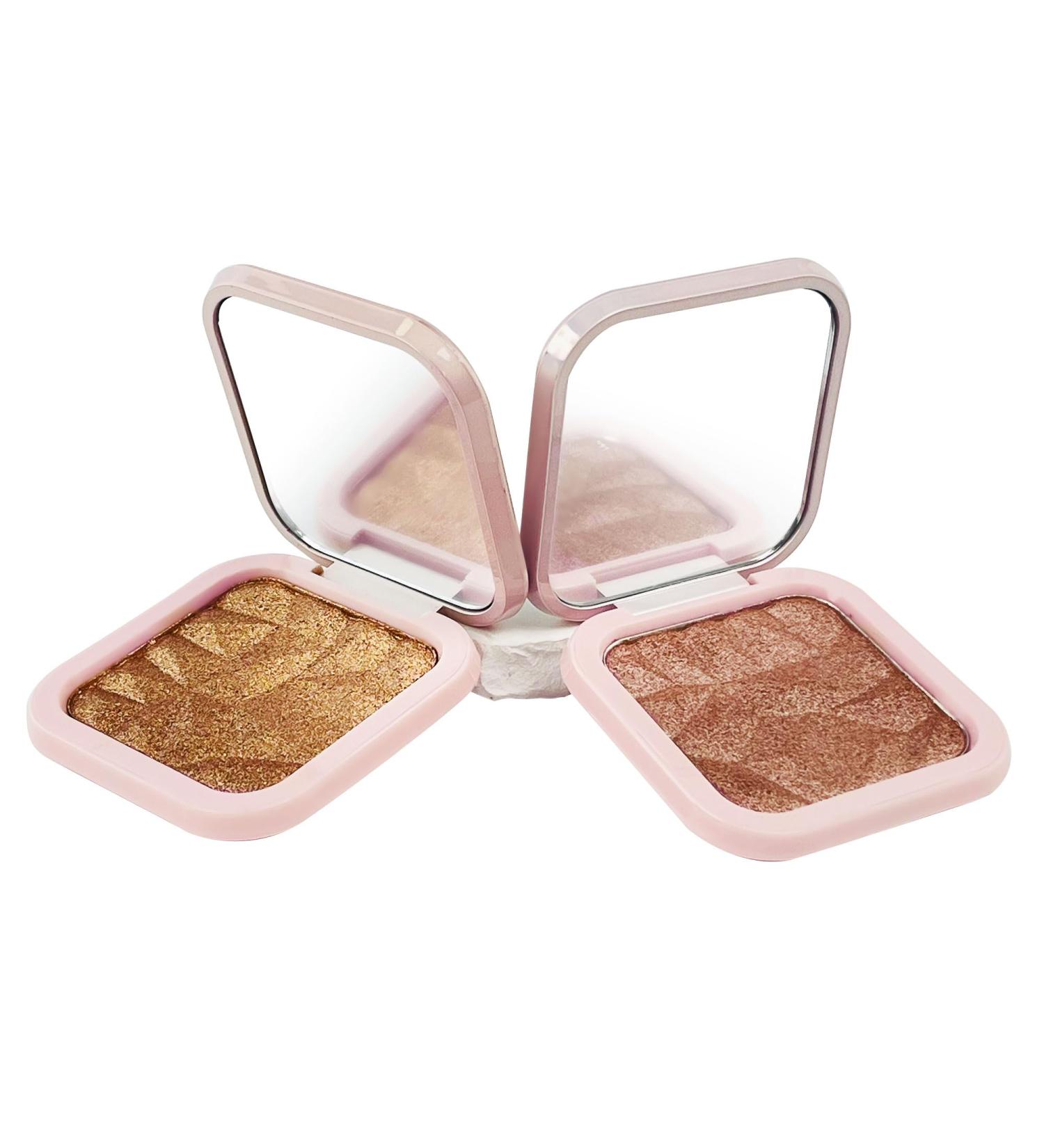 KITSSS VEGAN FACE HIGHLIGHTER PALETTE HIGHGLOSSY FACE ILLUMINATOR PALETTE NATURAL GLOW FINISH PEARL SHIMMER SMOOTH BEAKED POWDER LASTING SPARKLING HIGHLIGHTER MAKEUP-DAWN GLOW (MID NIGHT LARGE) Mid Night 1 count (Pack of 1) - Buy Online on GoSupps.com