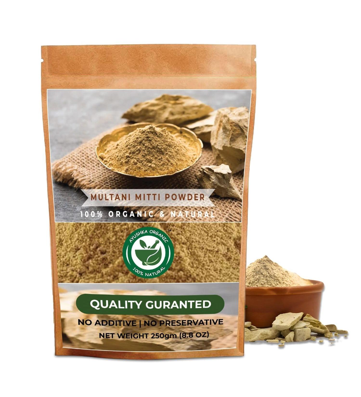 Buy Multani Mitti Powder (Fuller s Earth) 500G - Natural Beauty Essential for Glowing Skin - International Shipping - Buy Online on GoSupps.com