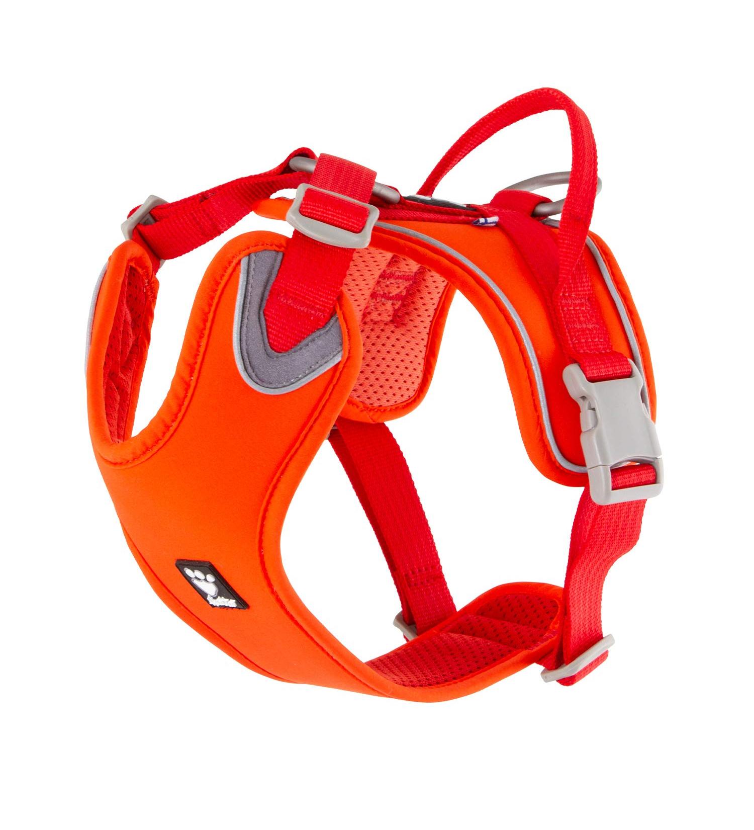 Hurtta Weekend Warrior ECO Dog Harness - Rosehip | Adjustable 40.6-45.7 cm (16-18 in) | International Shipping Available - Buy Online on GoSupps.com