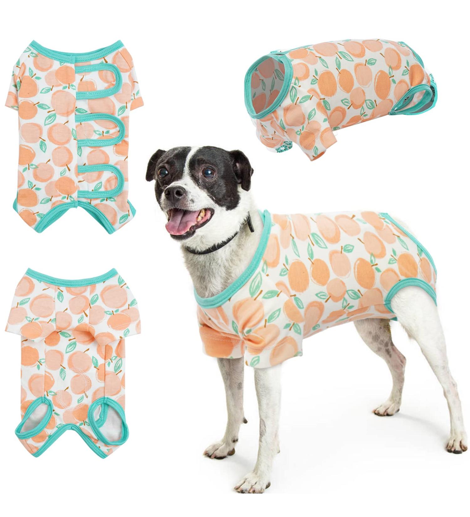 Buy Pumyporeity Surgical Suit for Dogs | Healing Anti-Licking Vest for Abdominal Wounds - XL D Apple - International Shipping - Buy Online on GoSupps.com