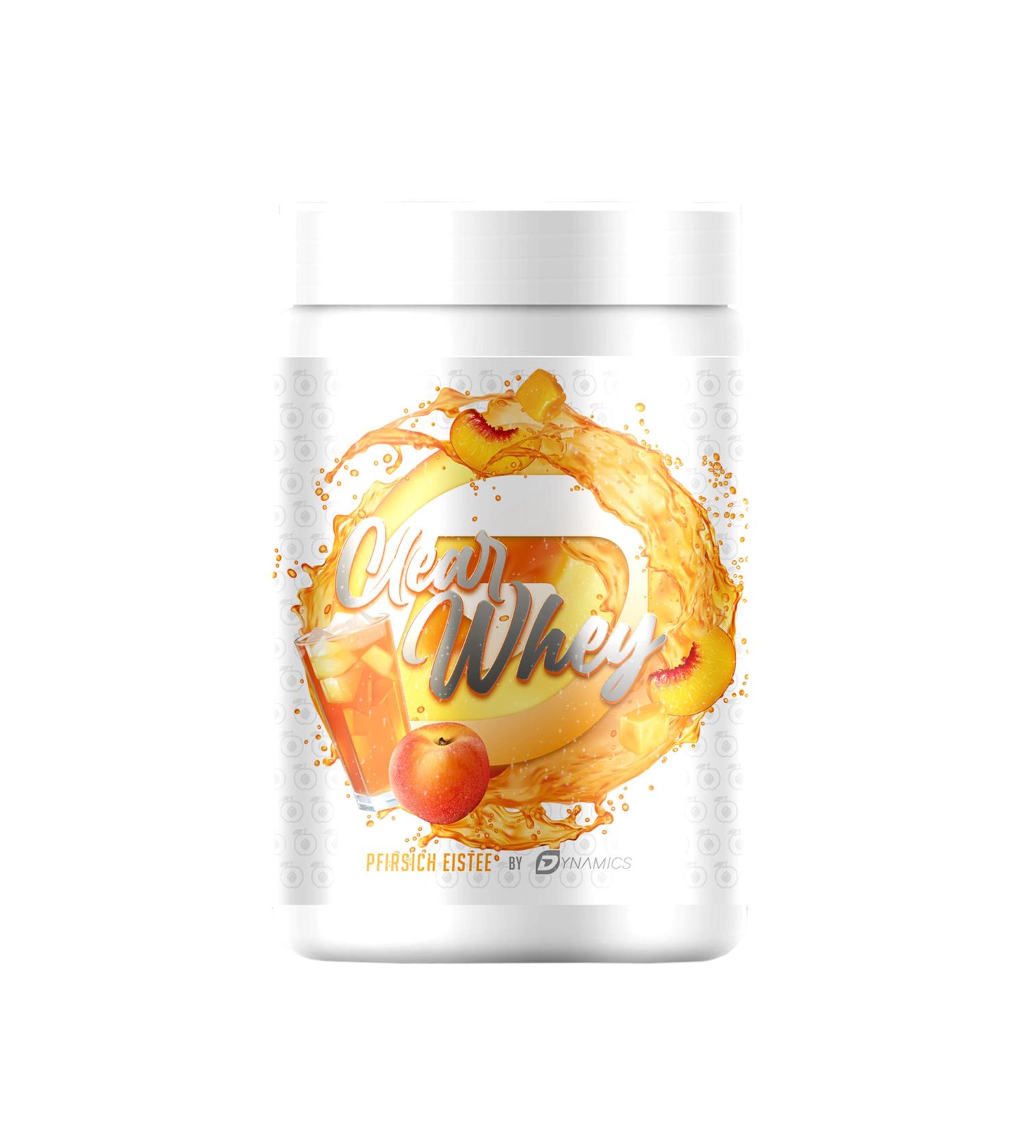 Clear Whey Isolate Dynamics - 500g Peach Ice Tea | Muscle Growth Digestion & Free Ice Sheet | International Shipping - Buy Online on GoSupps.com