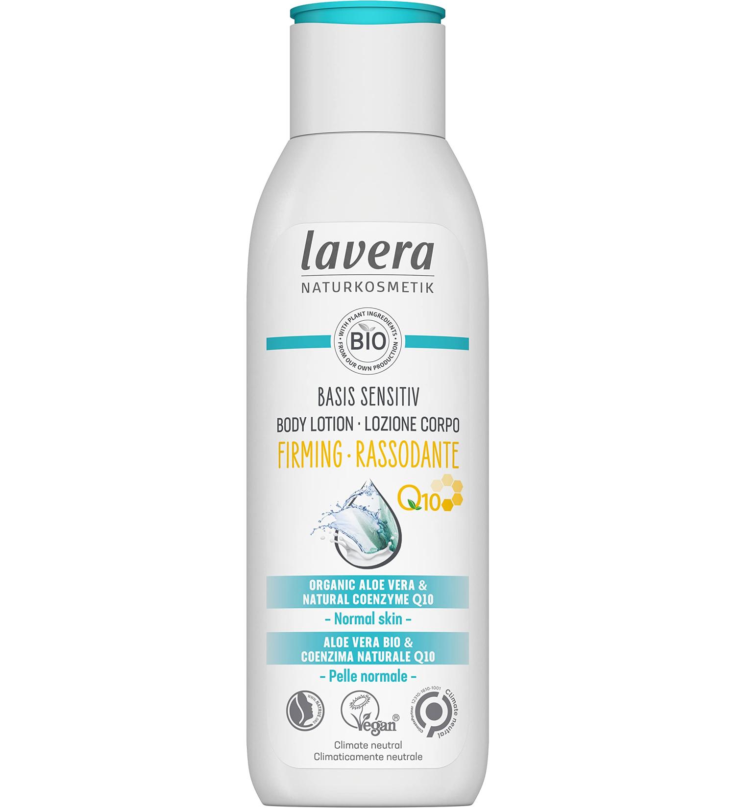 Lavera Sensitive Body Lotion 250ml - Organic Aloe Vera & Coenzyme Q10 - Improves Skin Elasticity - Natural Vegan Cosmetics - Buy Online on GoSupps.com
