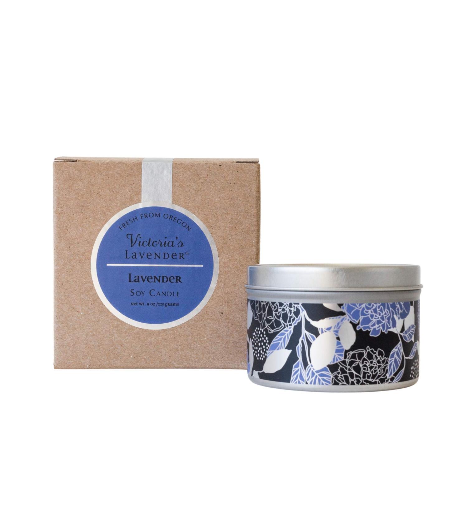 Lavender Luxury Scented Candles | Relaxing Aromatherapy | Essential Oil Soy Wax Candles - Victoria s Lavender - Buy Online on GoSupps.com