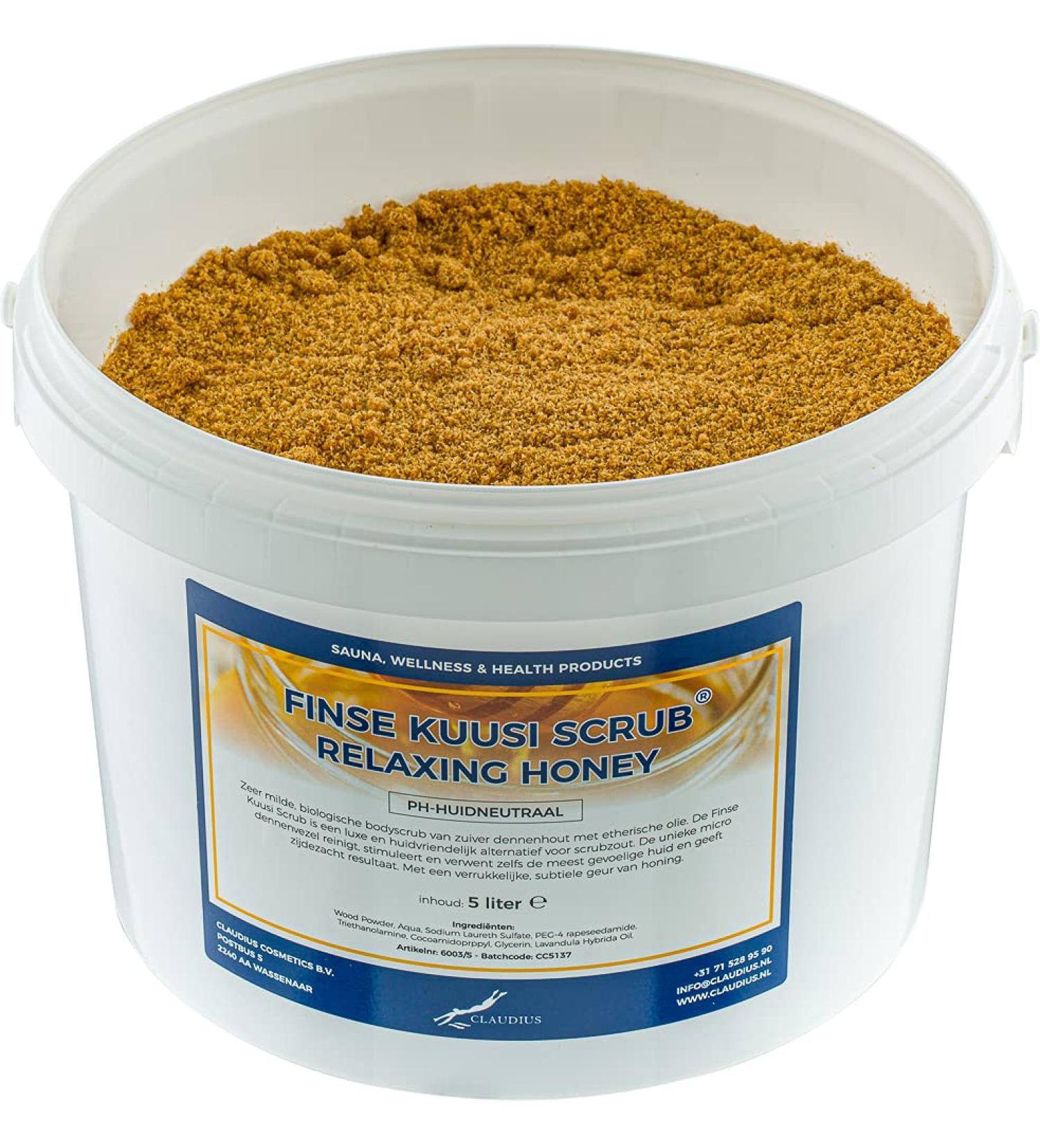 Buy Finse Kuuusi Scrub Relaxing Honey 5 Liters - Premium International Shipping Available - Buy Online on GoSupps.com