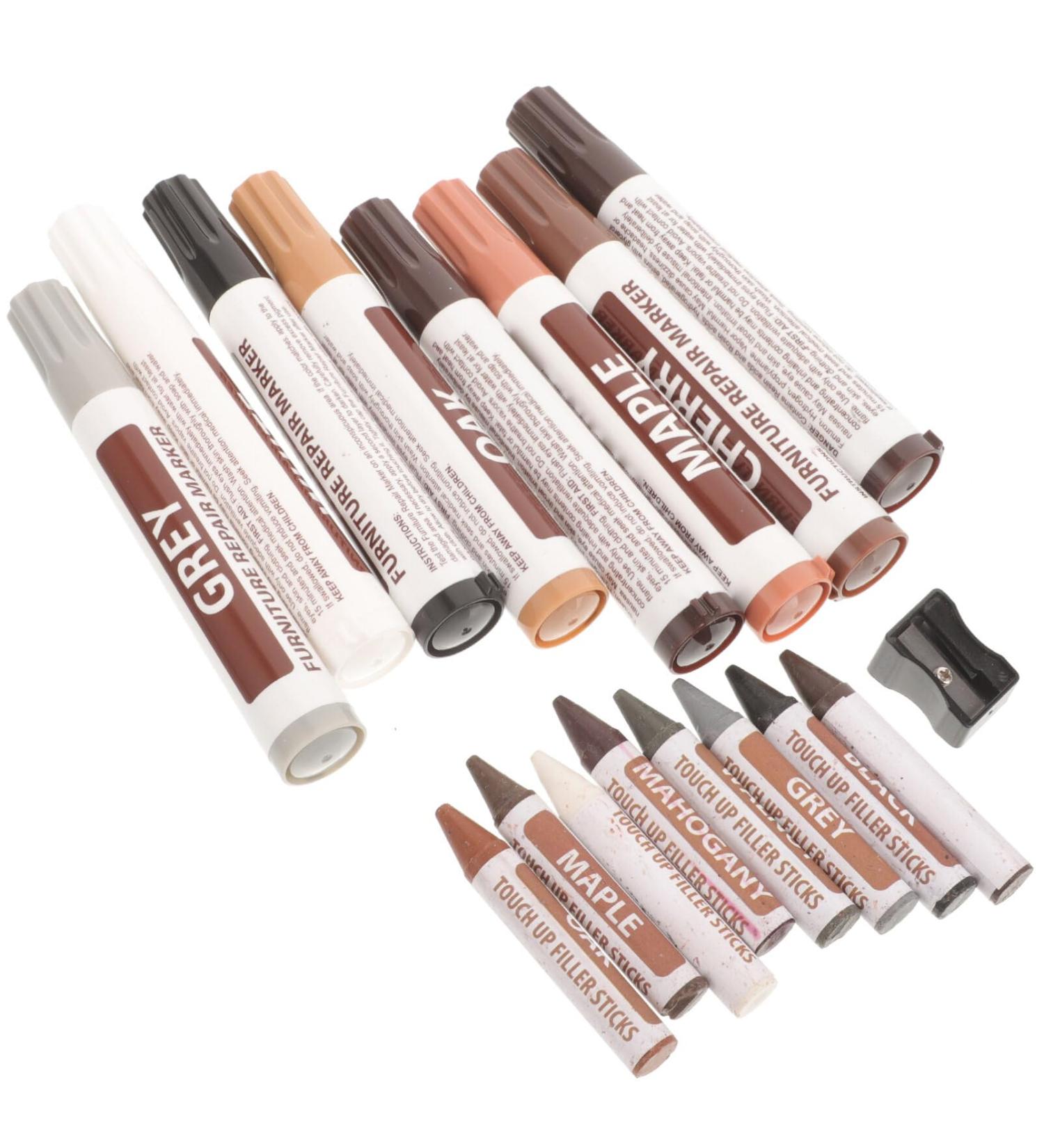 Premium Painting Pens Set - Touch Up Your Furniture & Wood Floors | International Shipping Available - Buy Online on GoSupps.com