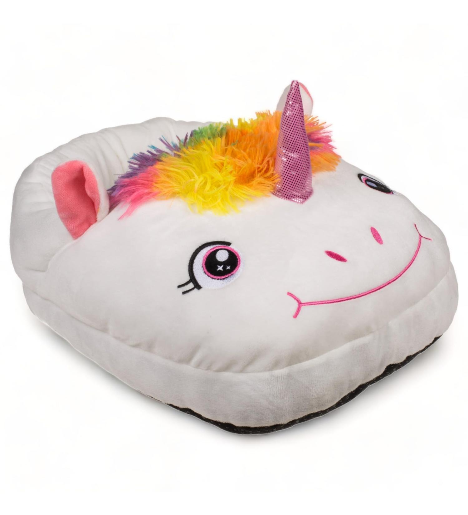 Mijoma Cozy Plush Foot Warmer - 100% Polyester Heat Therapy | Versatile Unicorn Design | One Size Fits All (35 x 28 cm) for Relaxation - Buy Online on GoSupps.com