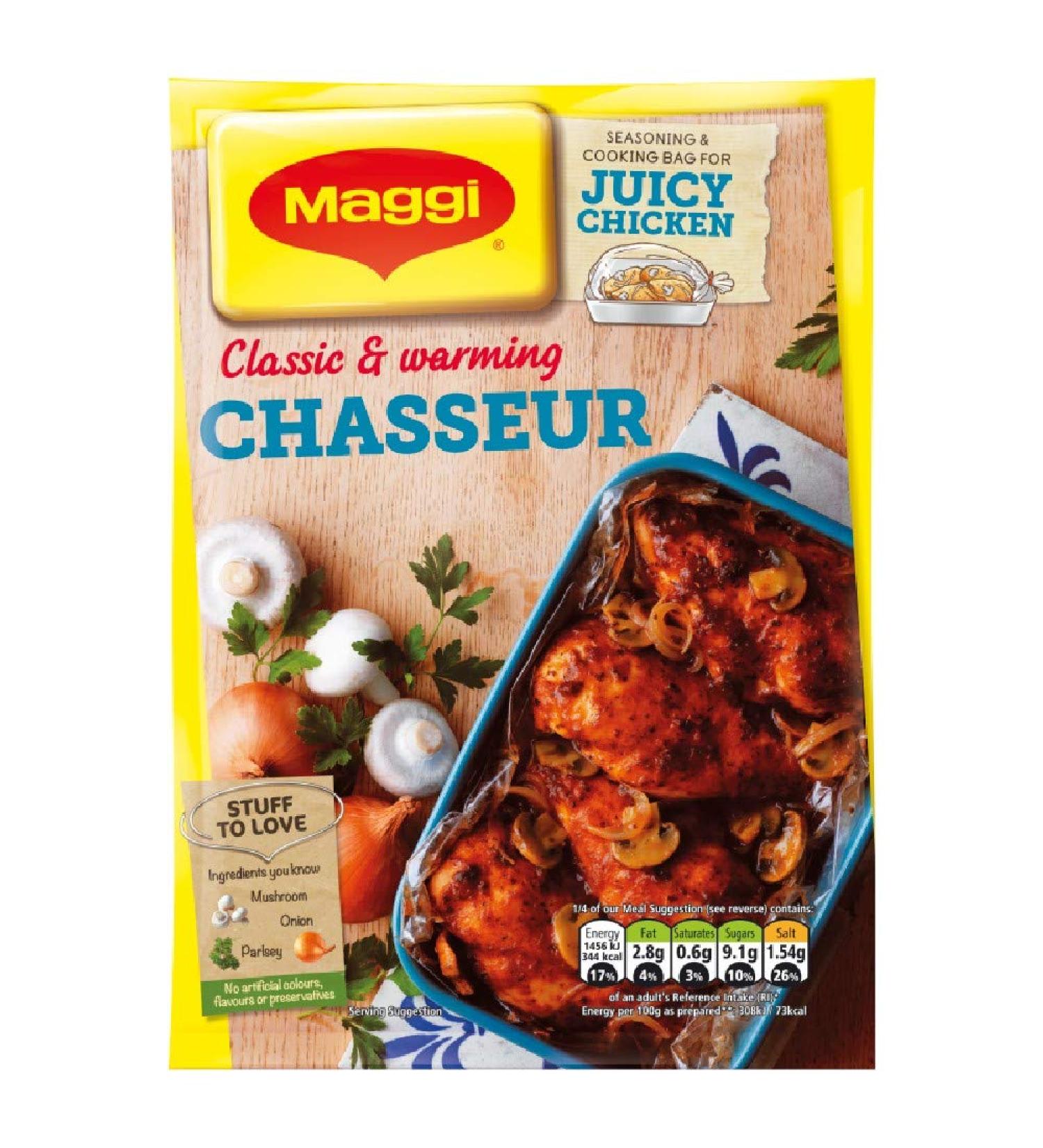 MAGGI So Juicy Chicken Chasseur Seasoning Mix 38g Onion - Pack of 1 - Buy Online on GoSupps.com