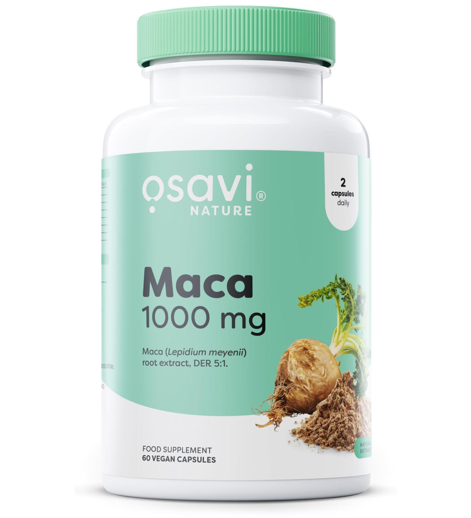 OSAVI Osavi Maca 1000mg - 60 vegan caps