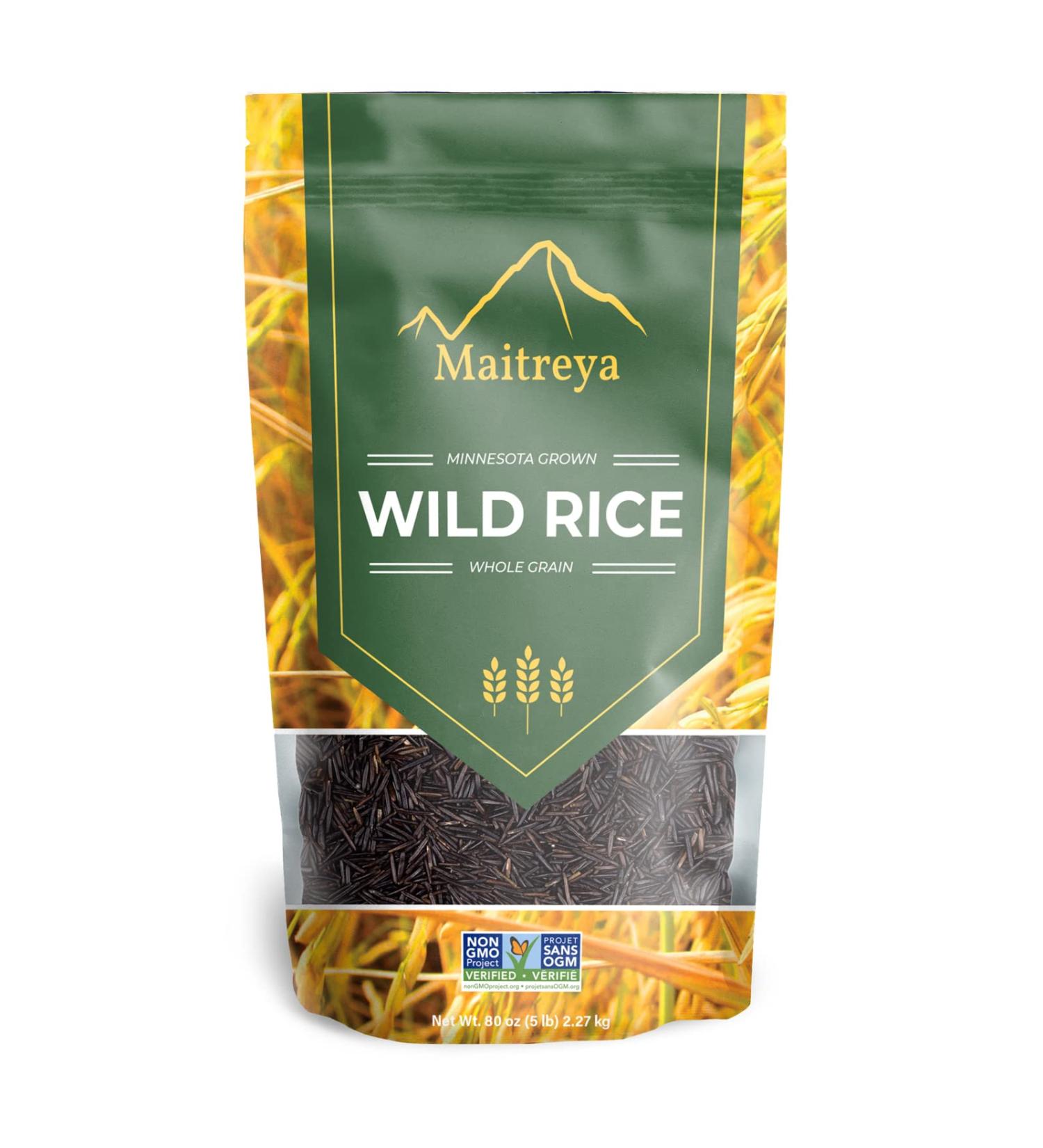 Premium 100% All Natural NON-GMO Minnesota Wild Rice - Shop Now! - Buy Online on GoSupps.com