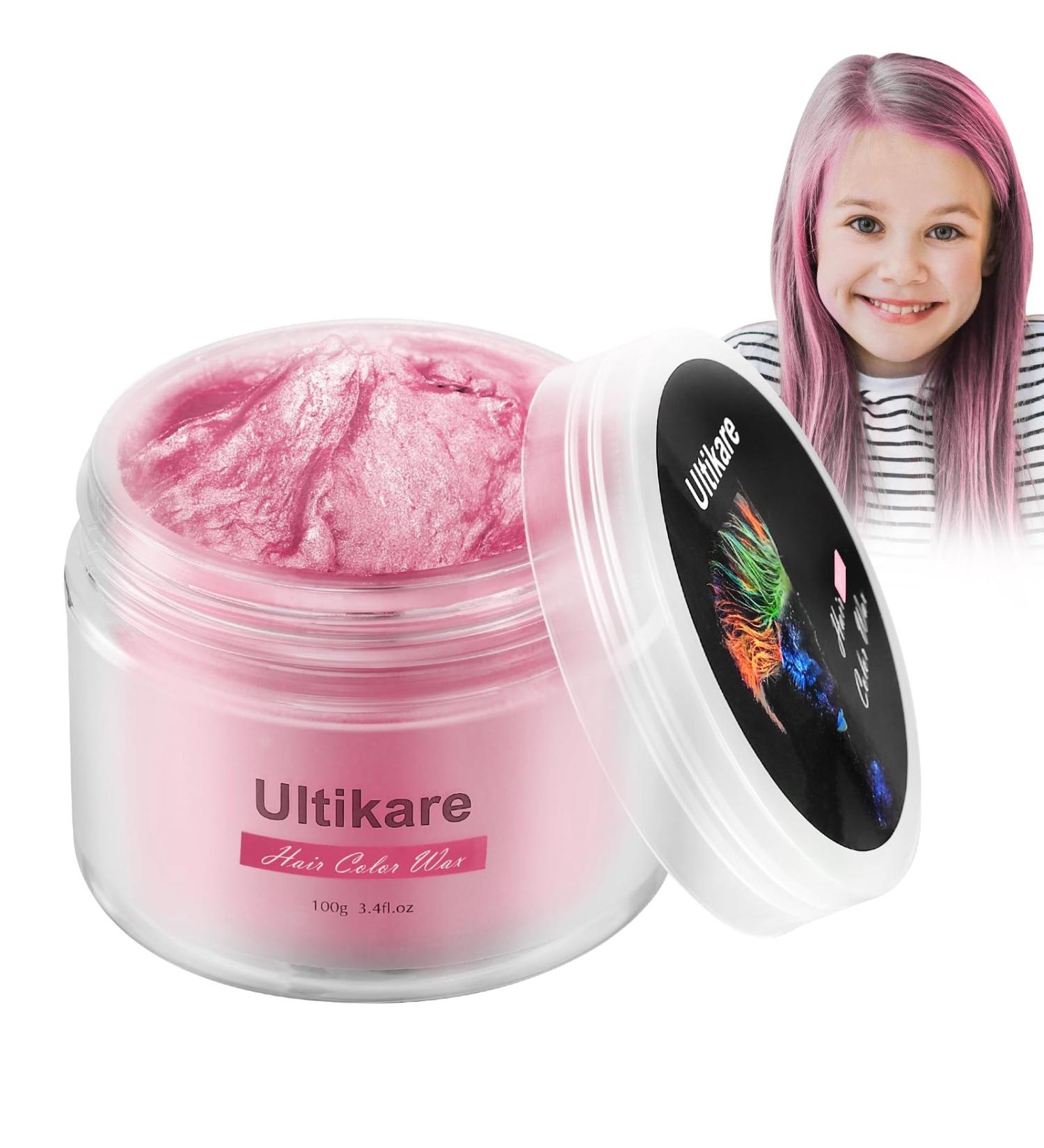 Ultikare Cire De Couleur Temporaire Pour Cheveux Rose Clair - Coloration Pour No l et F tes Light Pink - Buy Online on GoSupps.com