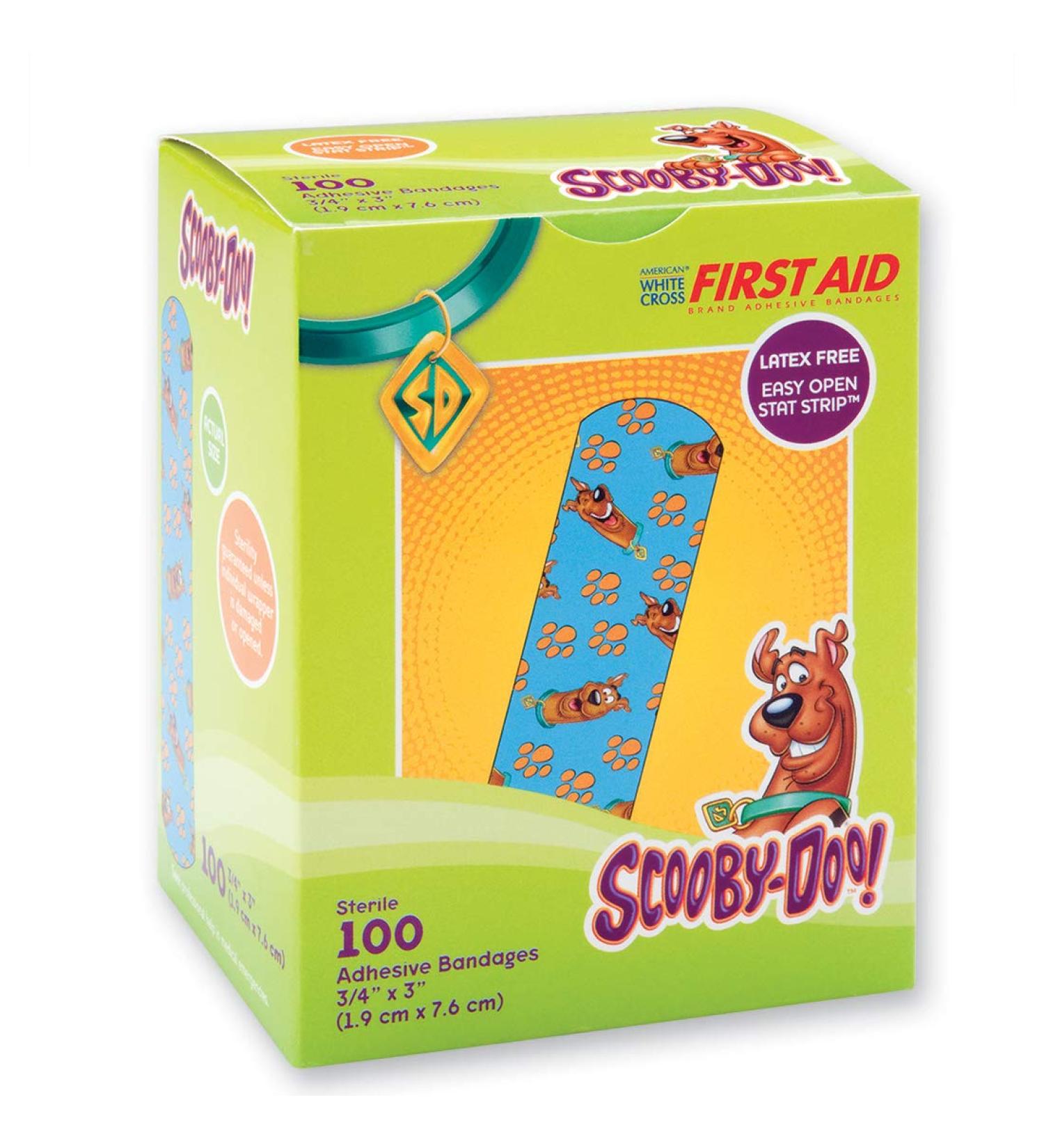 First-Aid Scooby-Doo Bandages - 100 per Pack