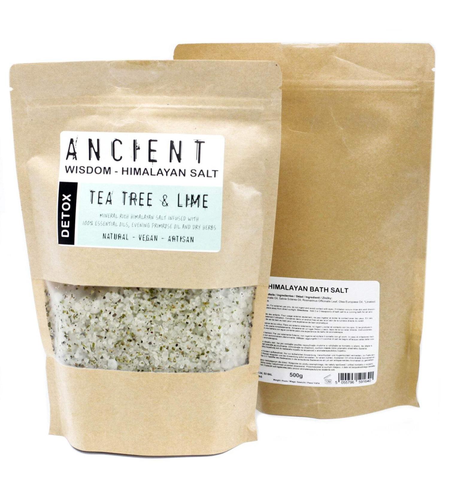 Ancient Wisdom Himalayan Bath Salt Blend 500g - Detox - Buy Online on GoSupps.com