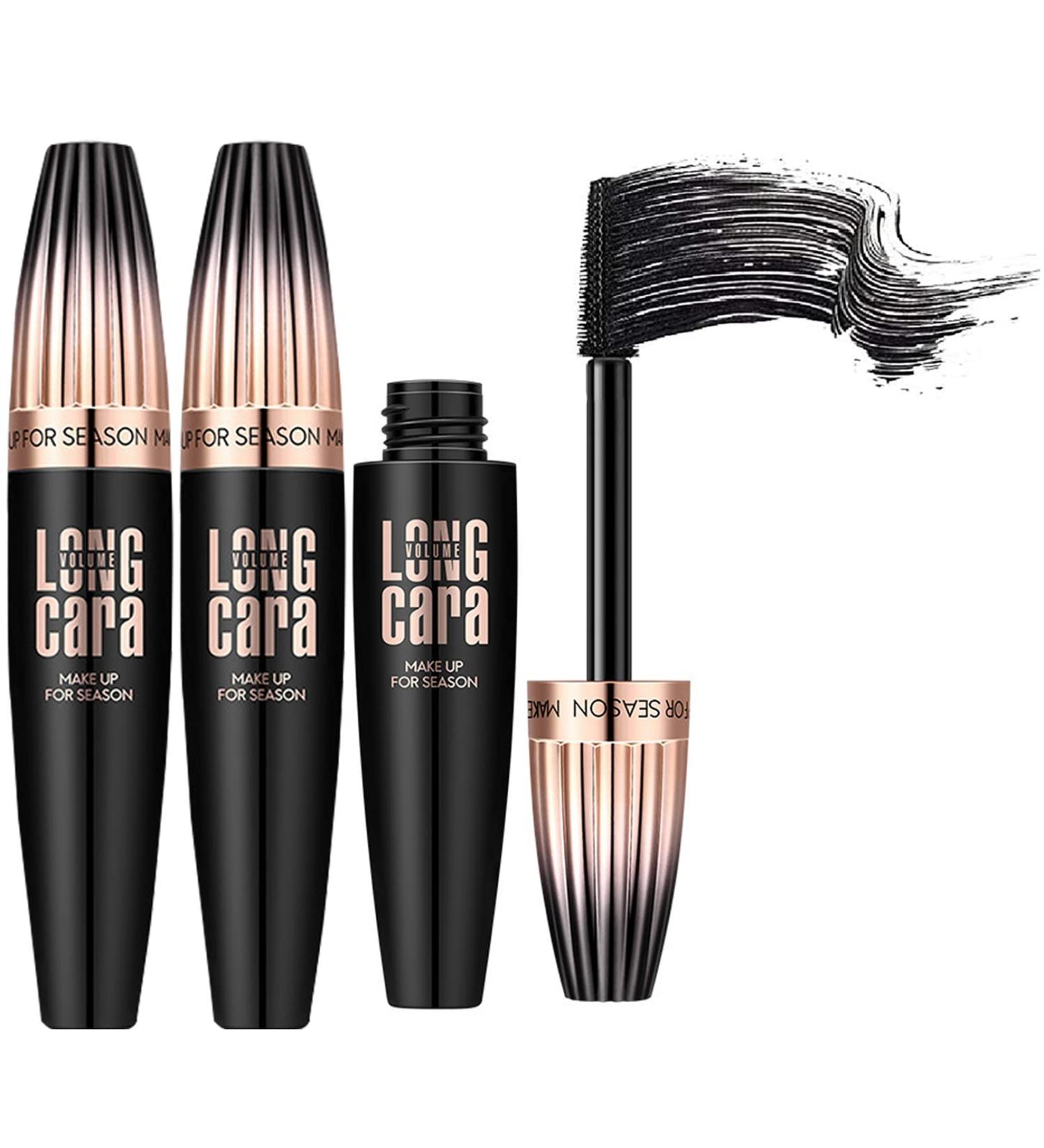 JUNHAO Mascara Cappuvini Mascara for Women (2 Pcs)