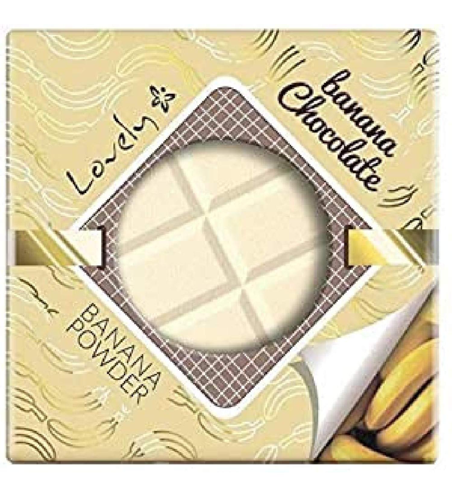 Lovely Makeup - Banana Chocolate Powder Polvos Compactos