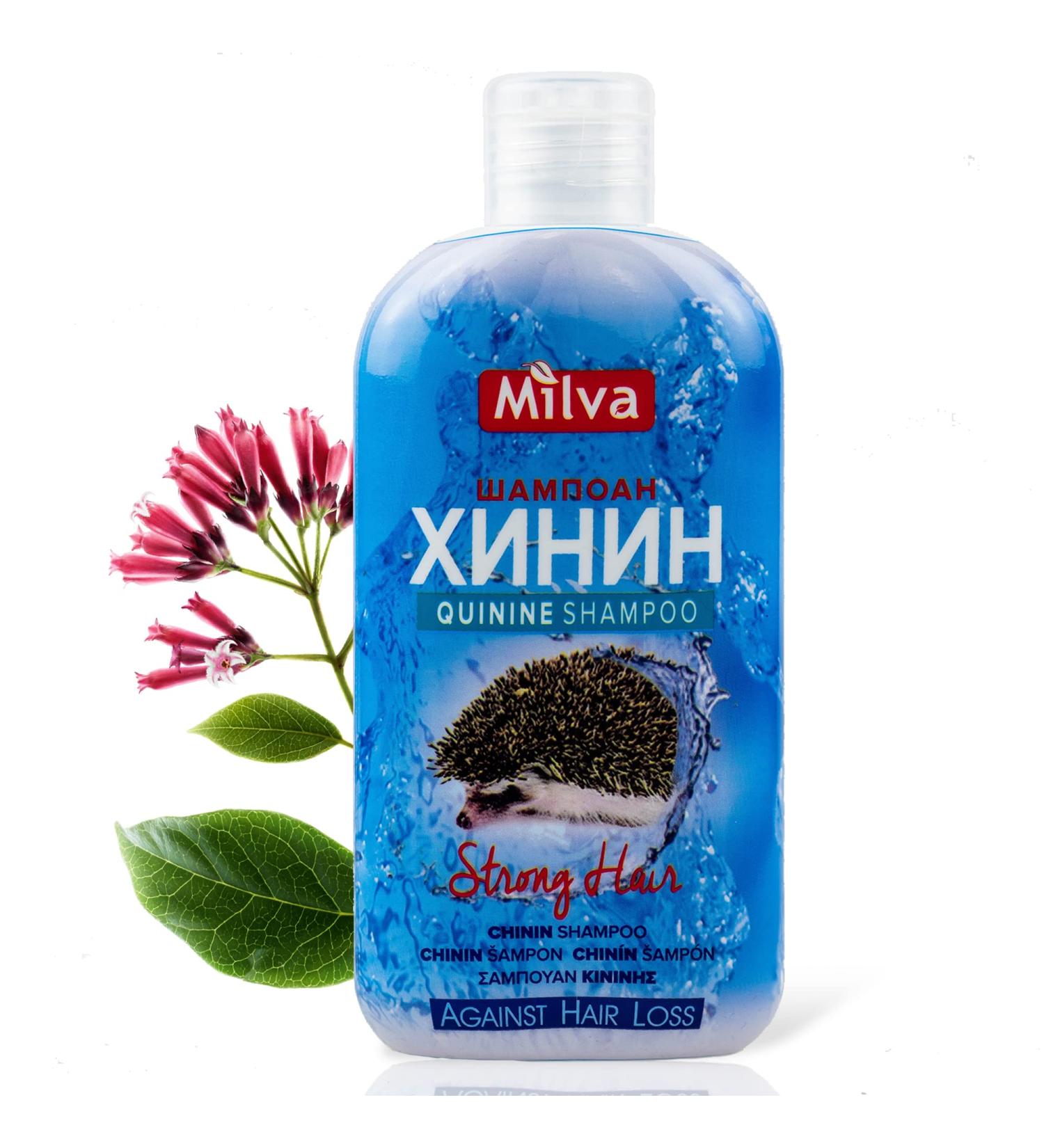 Milva Quinine-Power Hair Growth Shampoo 200ml - Reduces Shedding & Stimulates Growth - Buy Online on GoSupps.com