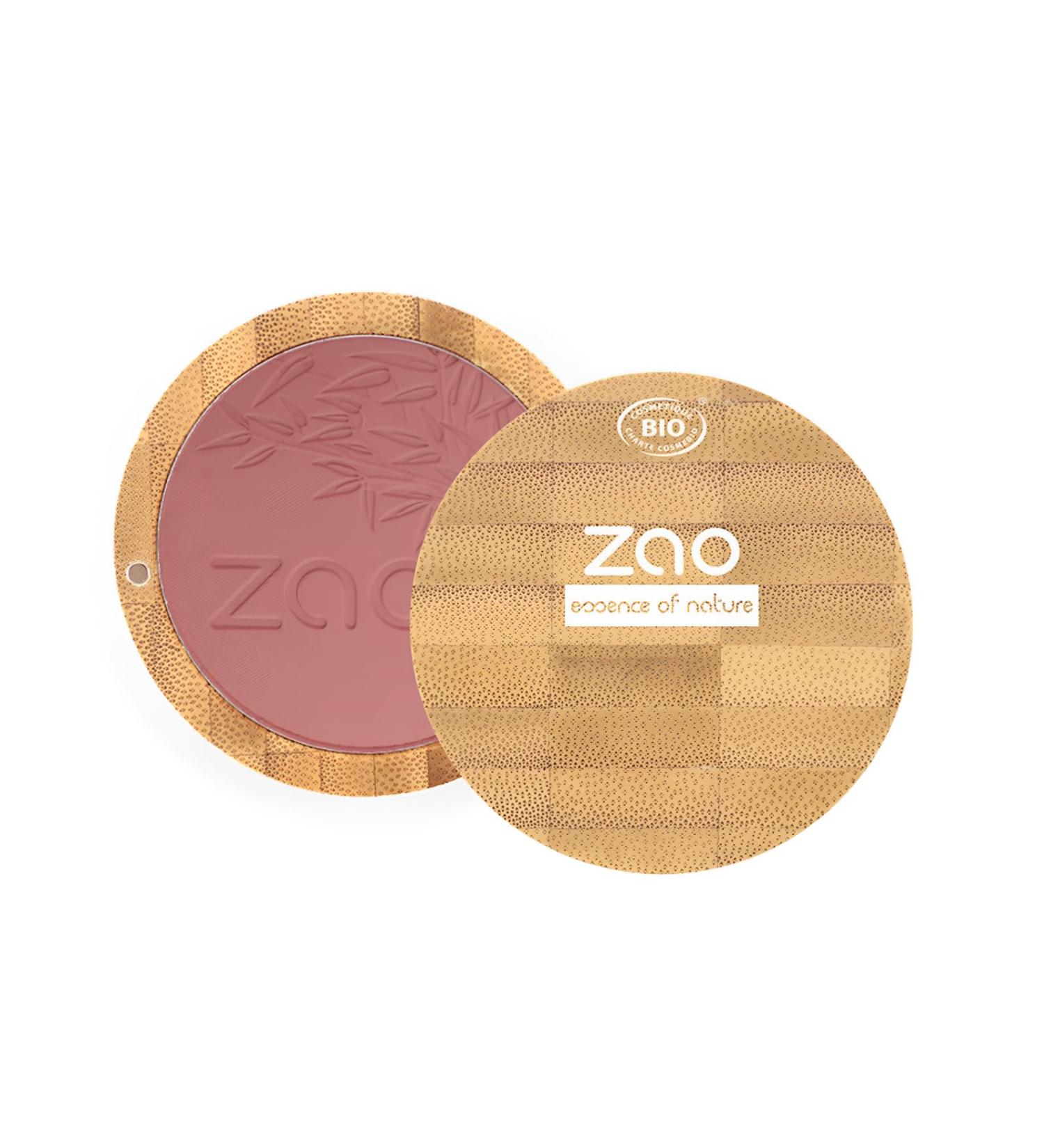 Zao Bamboo Compact Blush No. 323 - Dark Purple - 9g | Eco-Friendly Makeup for International Shipping - Buy Online on GoSupps.com